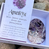 Chevron Amethyst ~ Specialty Boxed Crystal