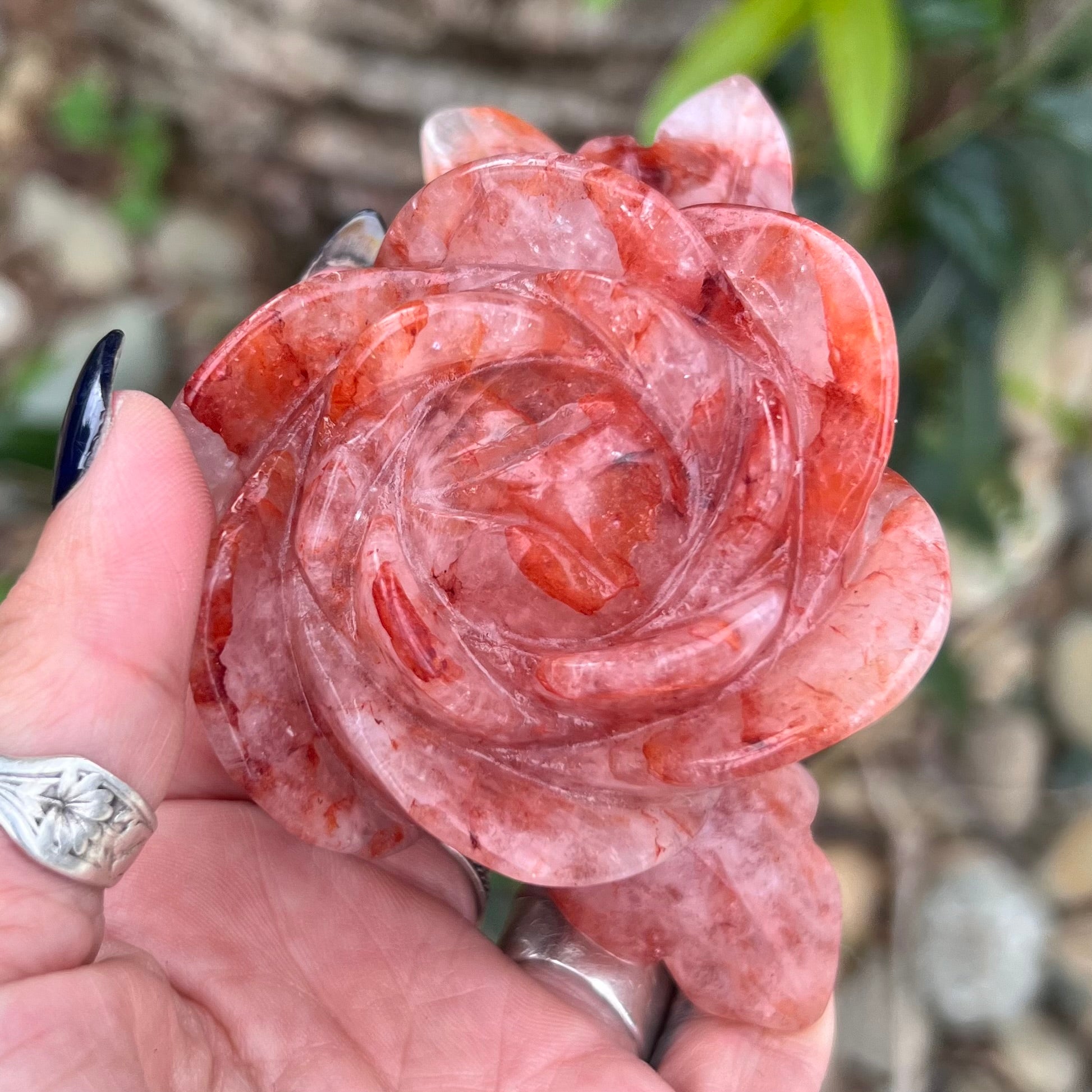 Delicate Rose - Fire Quartz