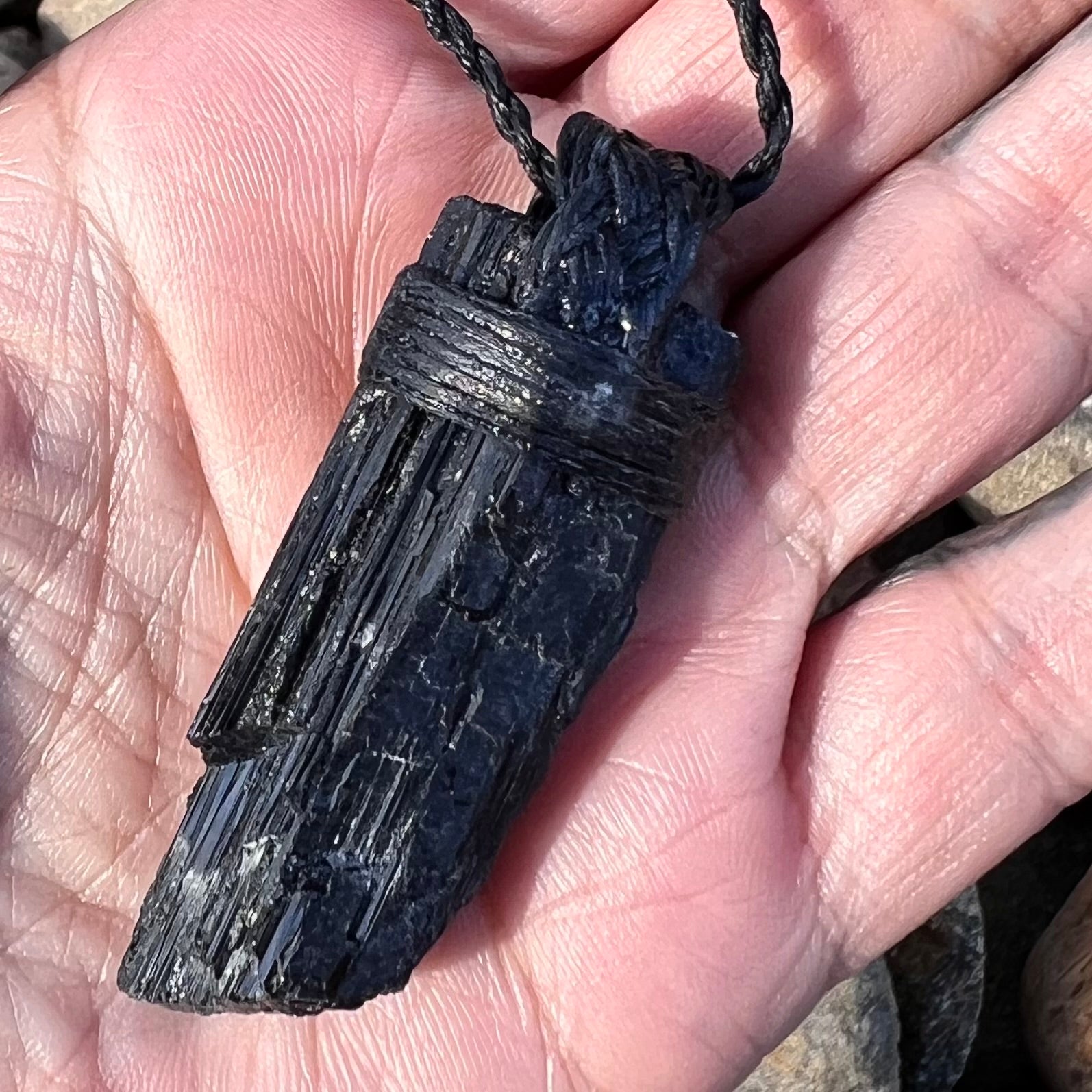 Muse Medicine ~ Black Tourmaline~ Protective Talisman