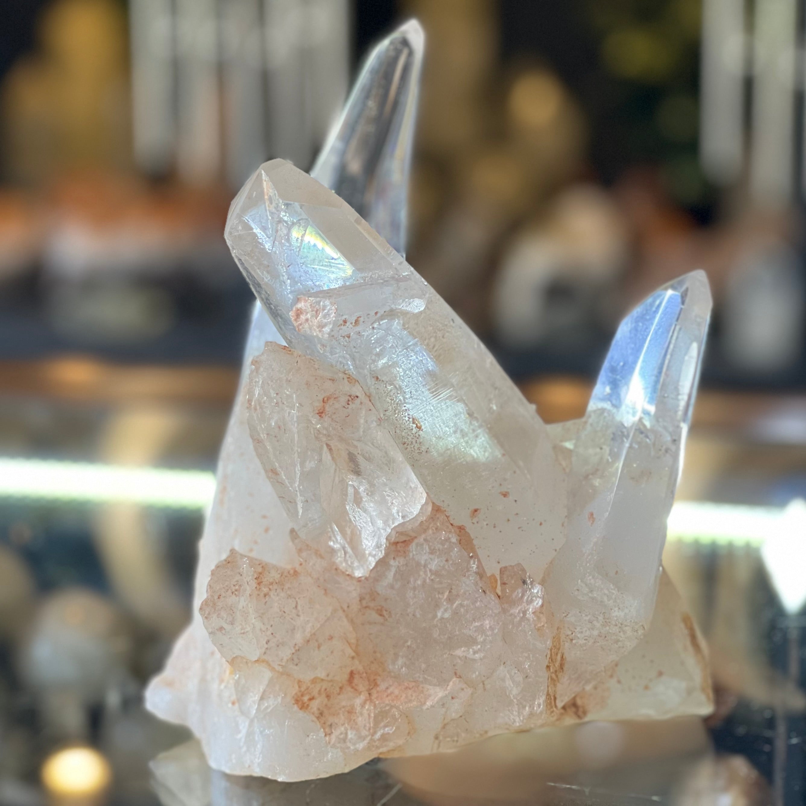 Clear Quartz Raw Cluster