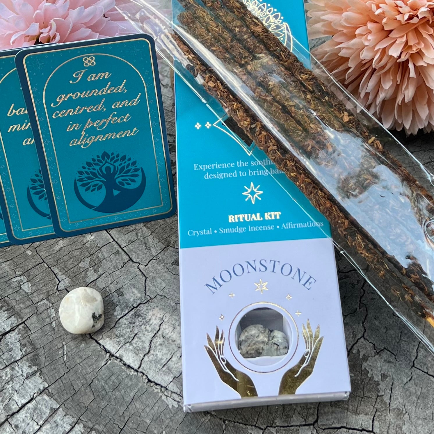 Affirmation of Balance ~ Moonstone Incense Kit
