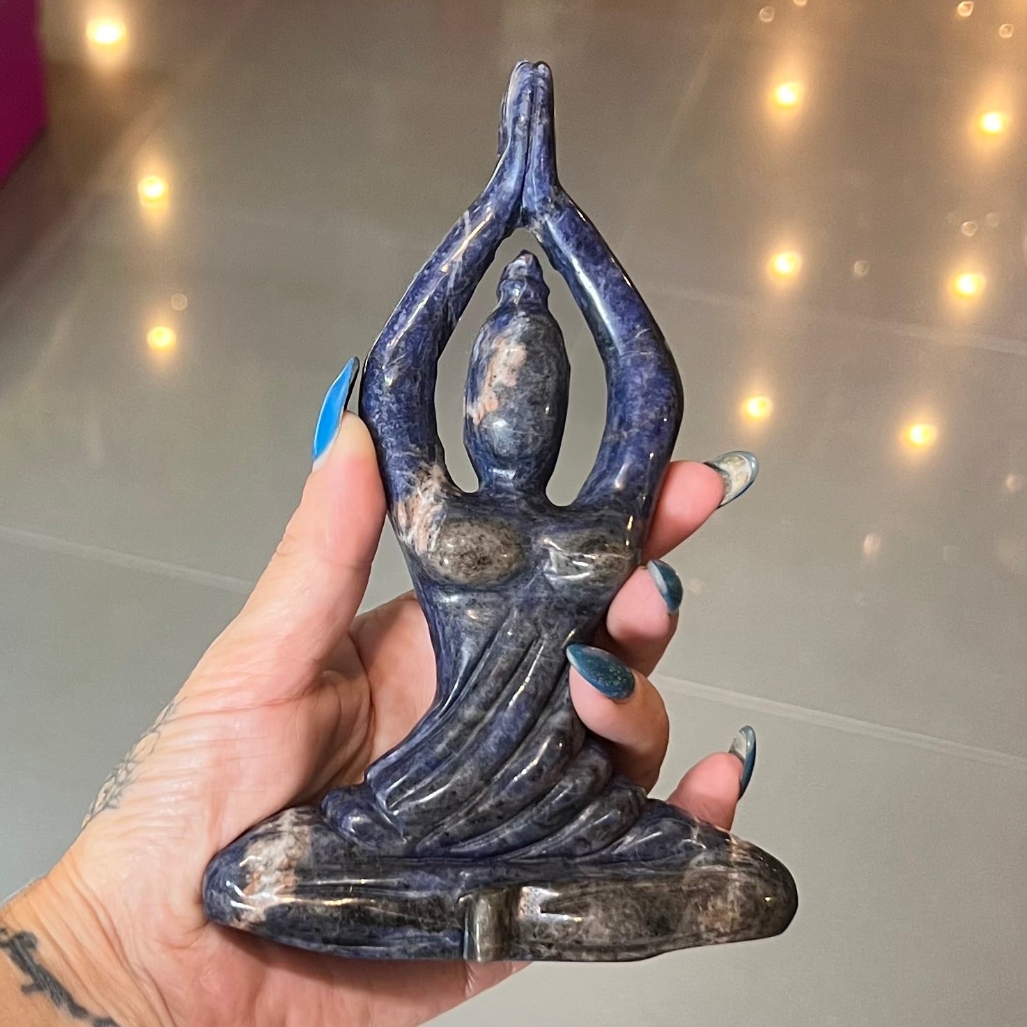 Intuitive Yoga Lady ~ Sodalite