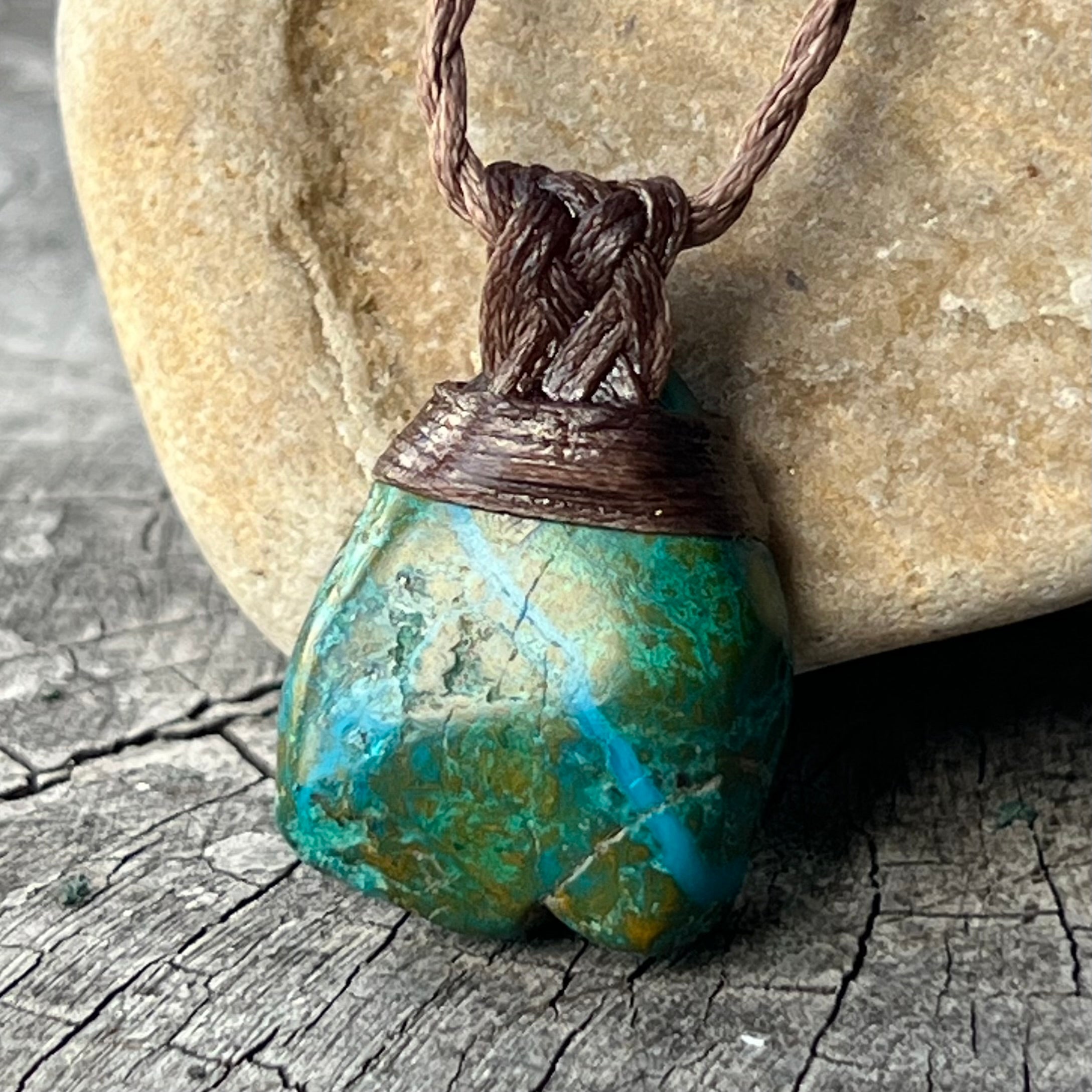 Muse Medicine ~Chrysocolla - Goddess ~  Talisman