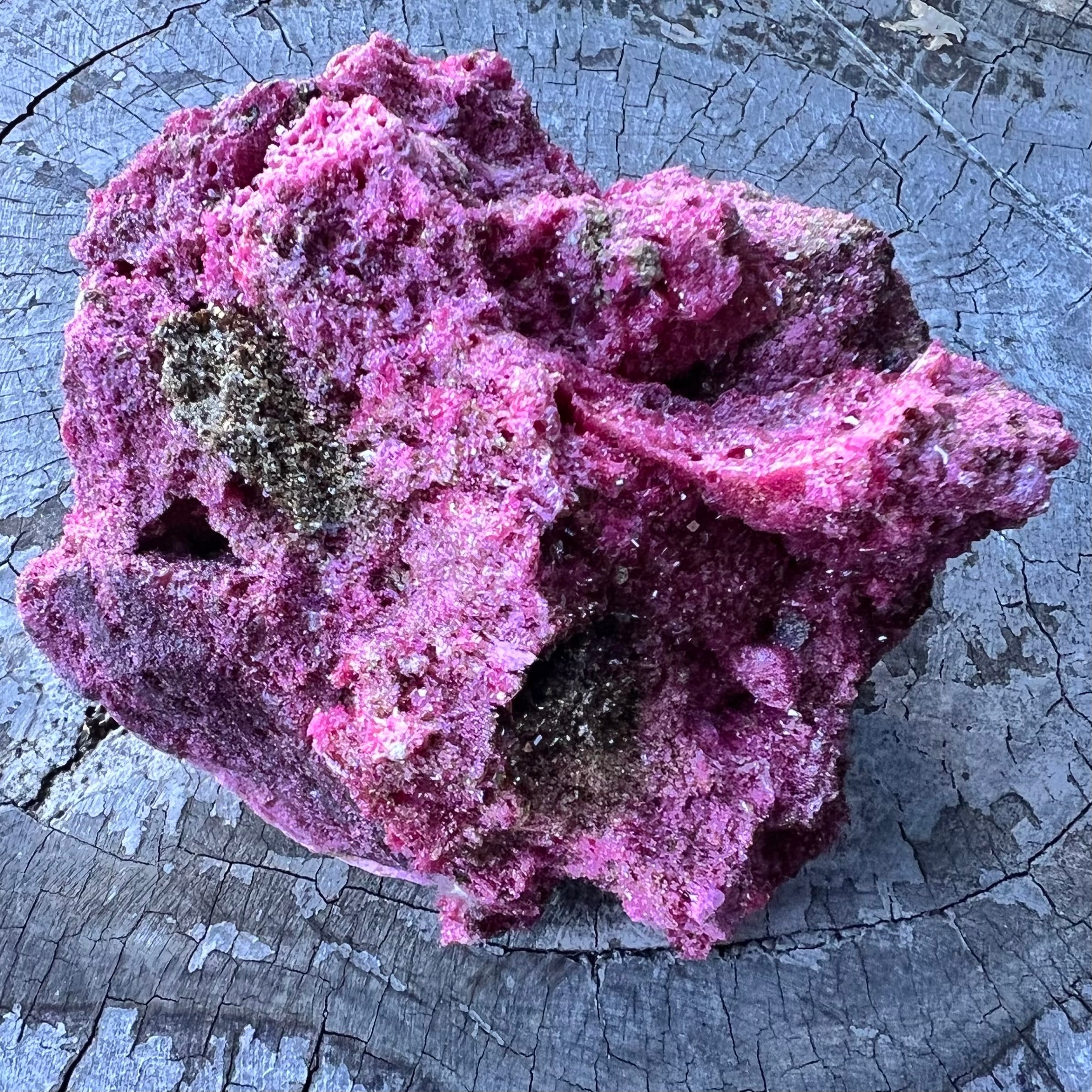 Glorious Ruby with Pyrite Specimen