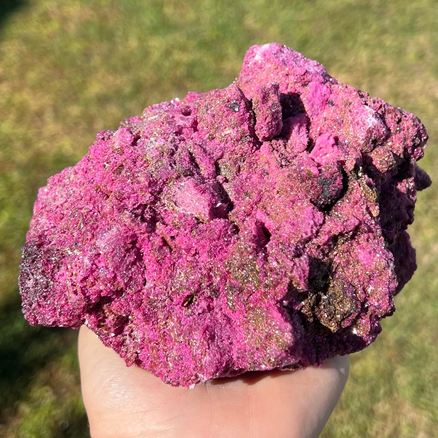 Natural Ruby with Pyrite