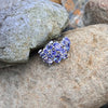 Tanzanite ~ Sterling Silver Ring ~ size 7