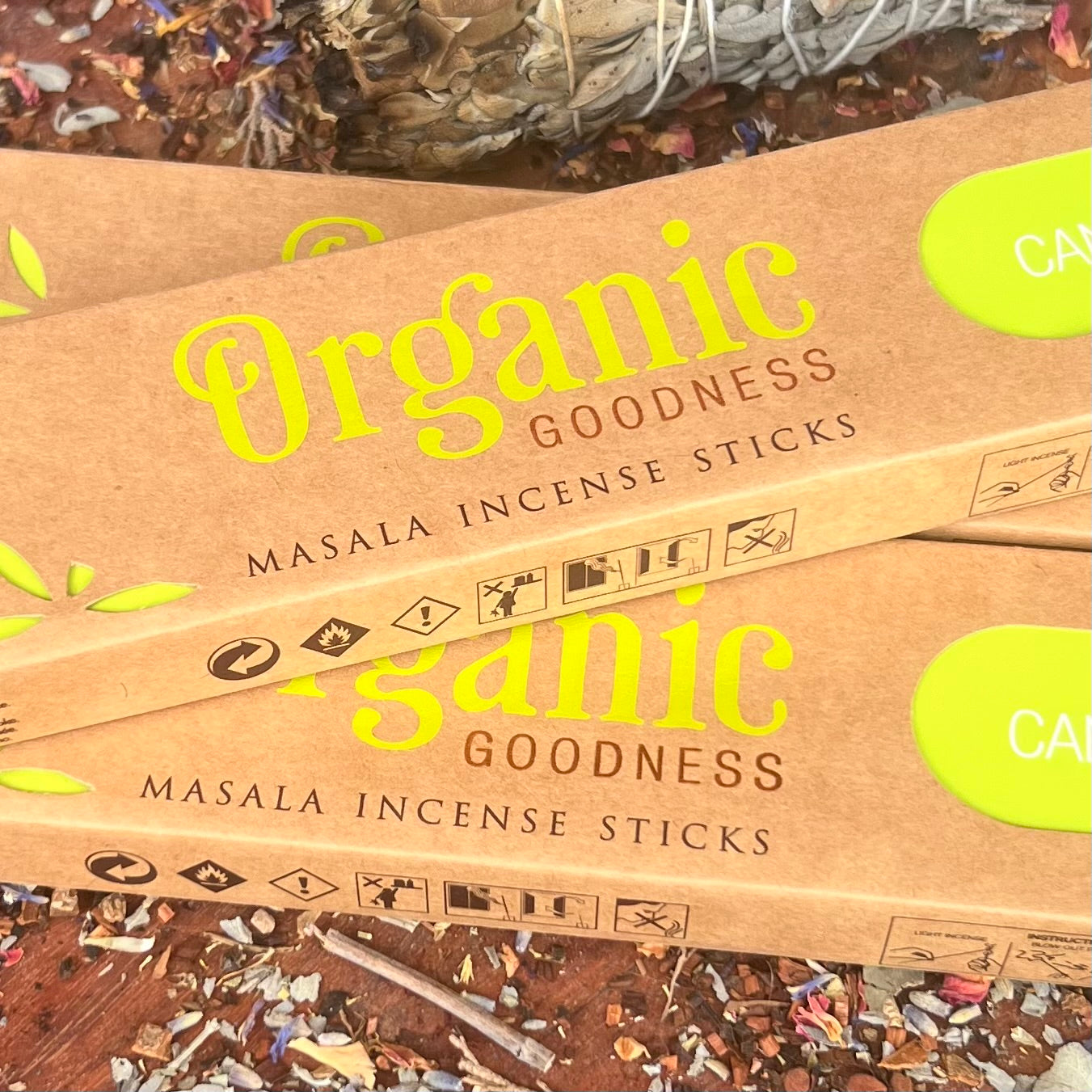 Cannabis Organic Goodness ~ 12 Incense sticks