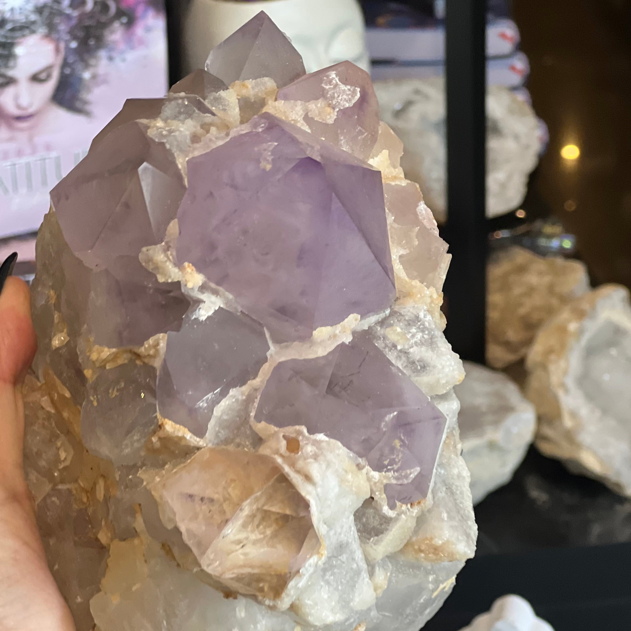 Natural Amethyst Cluster