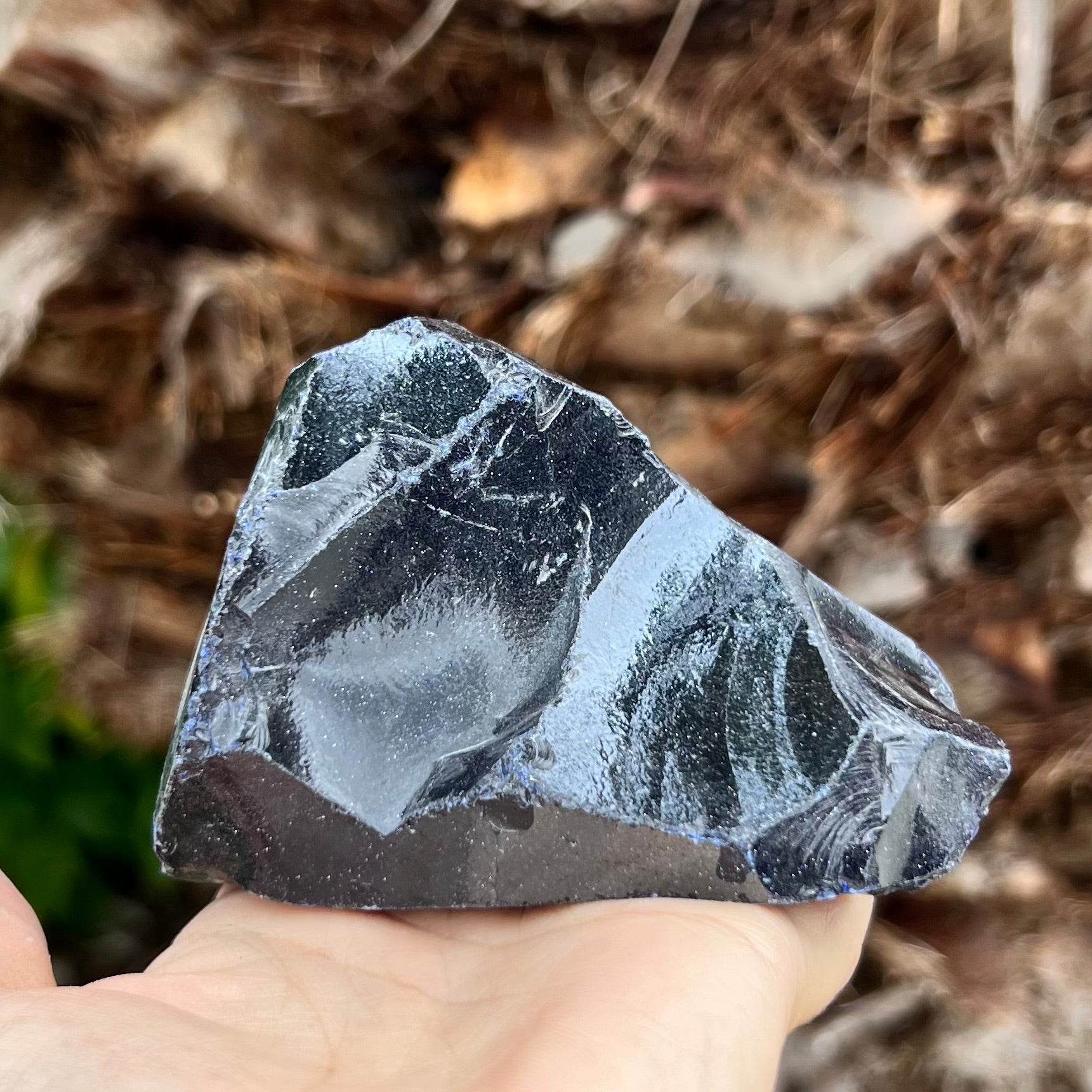 Blue GoldStone Chunk (2)