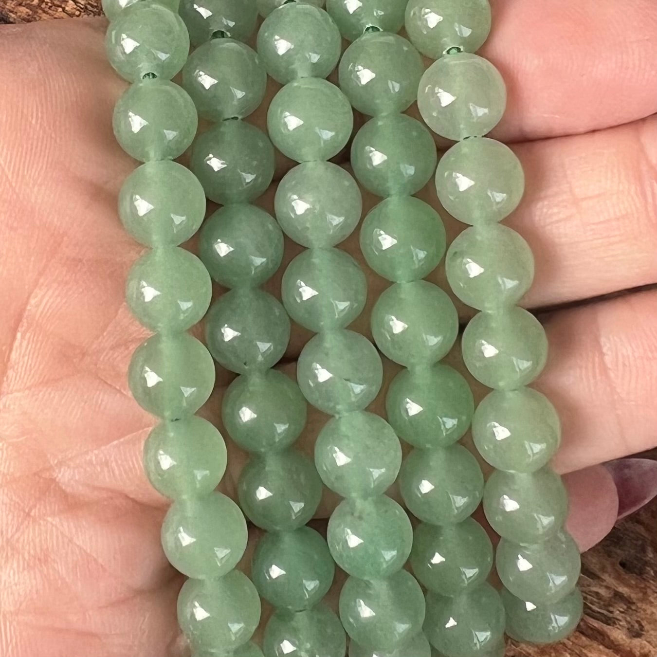 Green Aventurine Bracelet ~ Smaller Fit