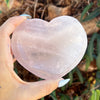 Rose Quartz Heart Trinket Bowl