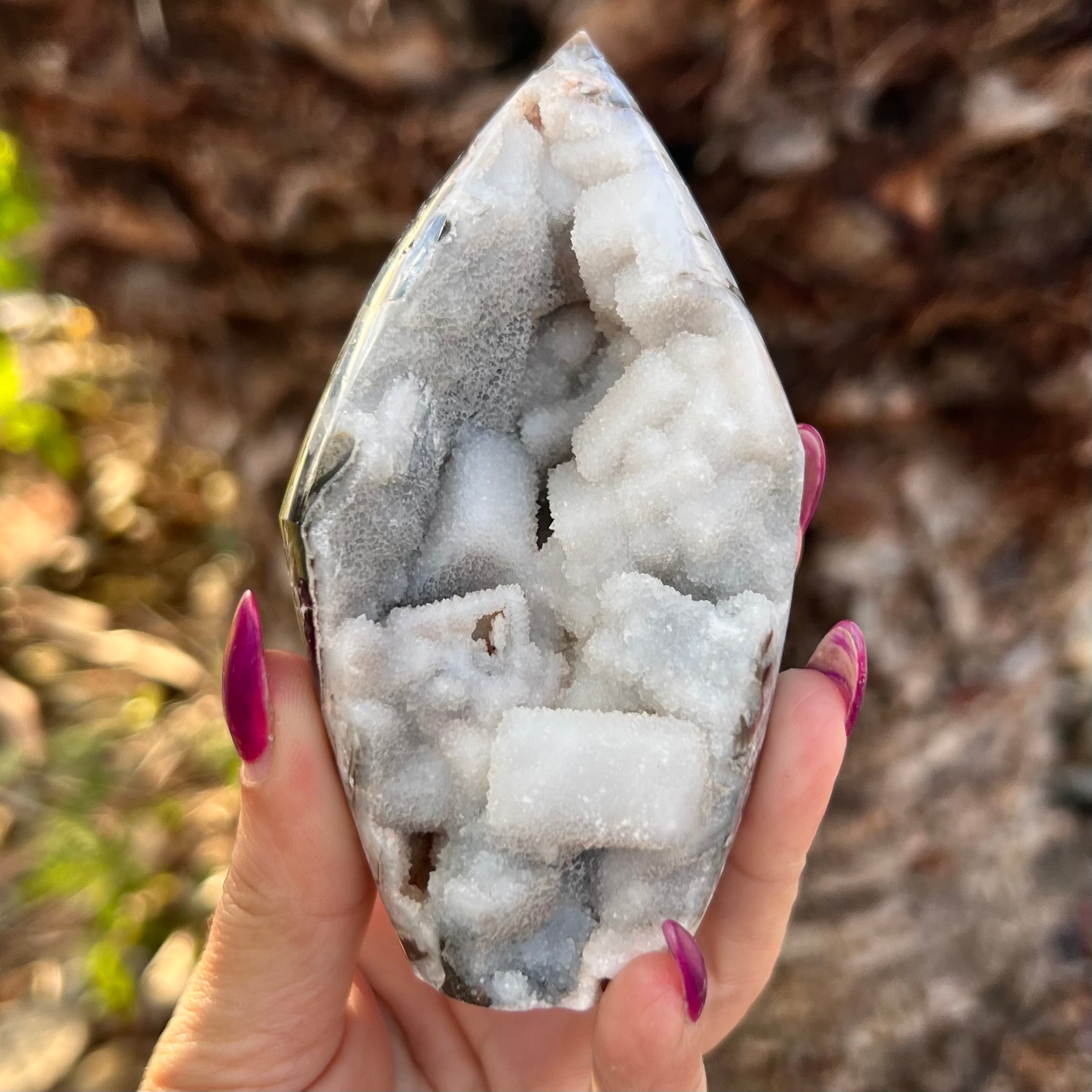 Sphalarite Tear Drop Geode