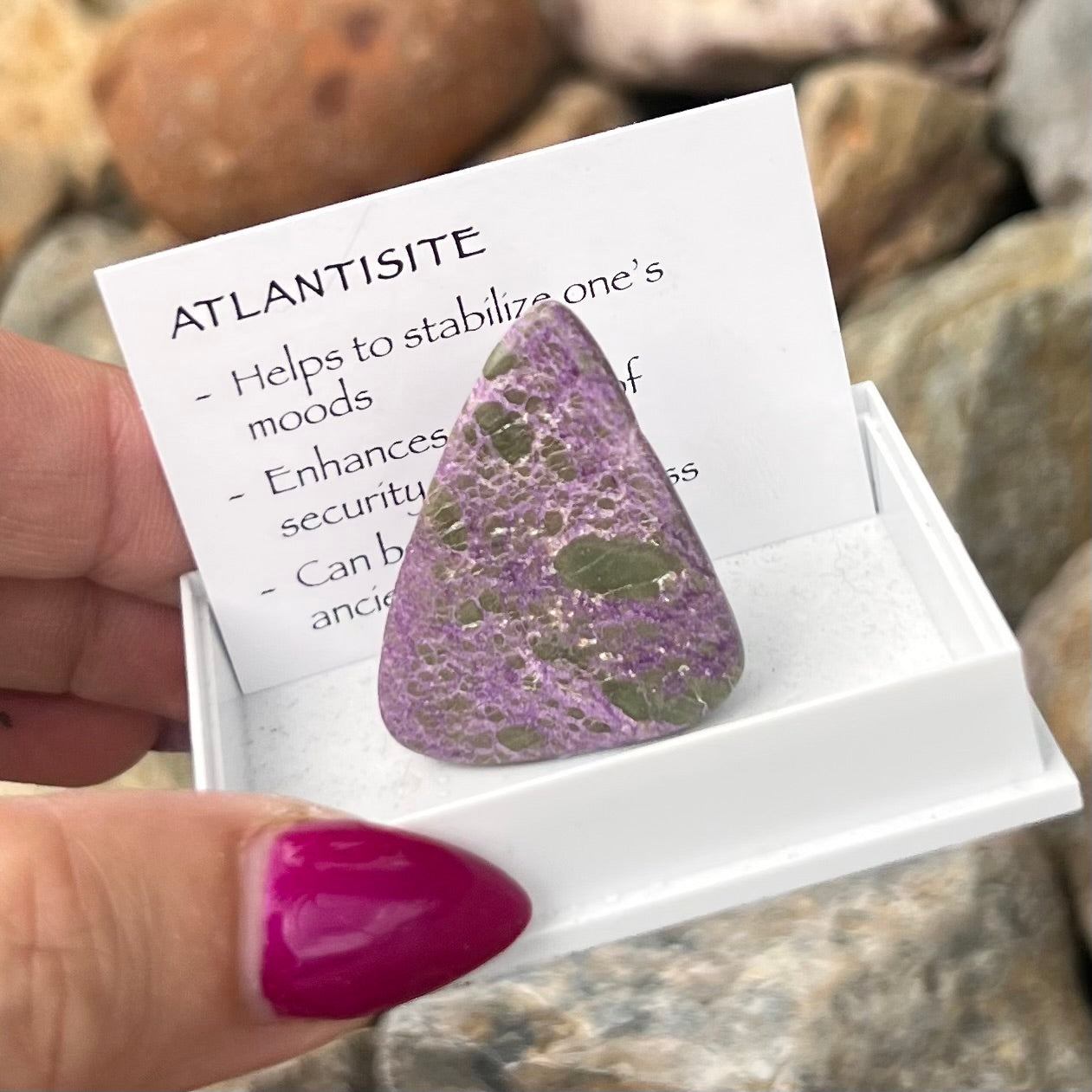 Atlantisite ~ Specialty Boxed Crystal