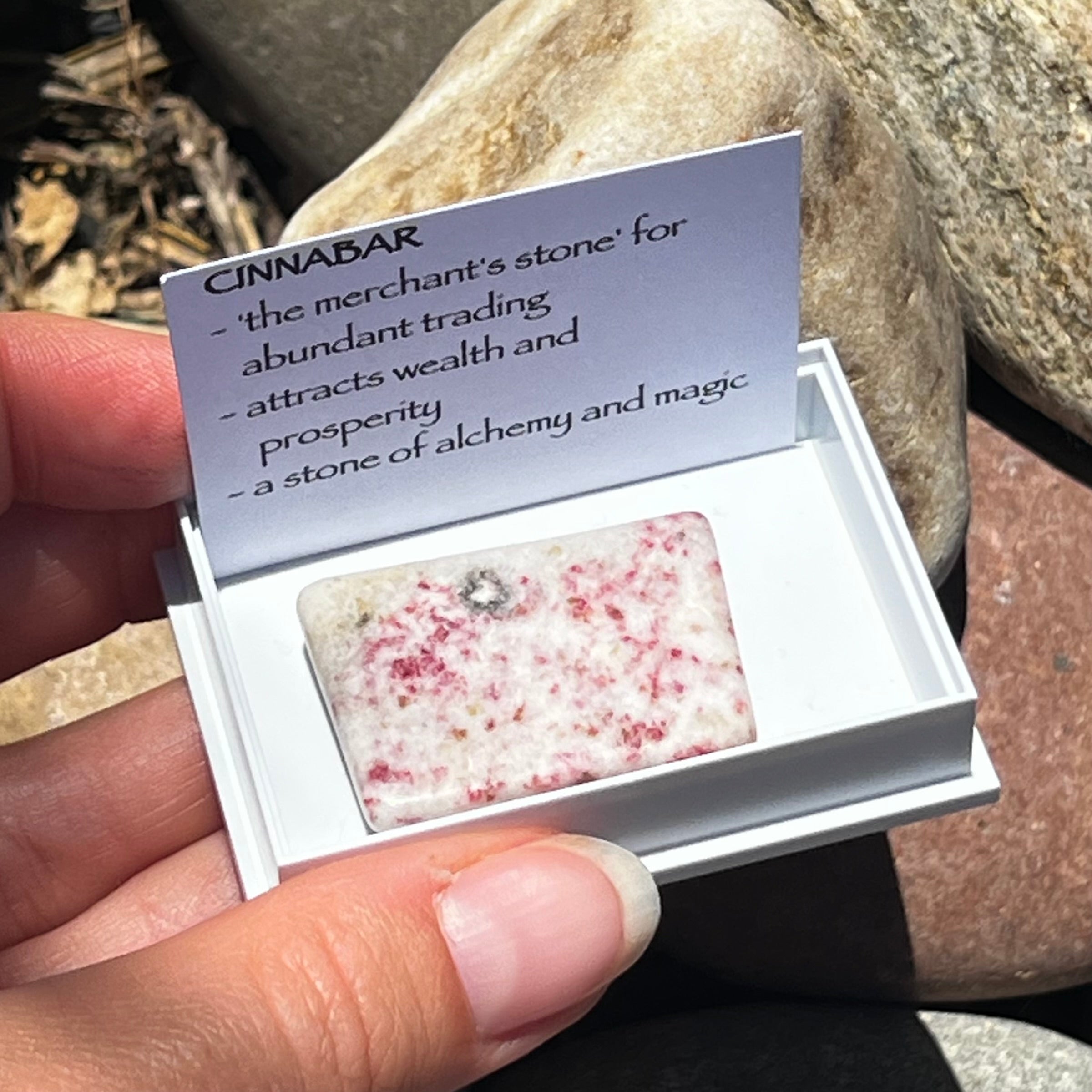 Cinnabar ~ Specialty Boxed Crystal