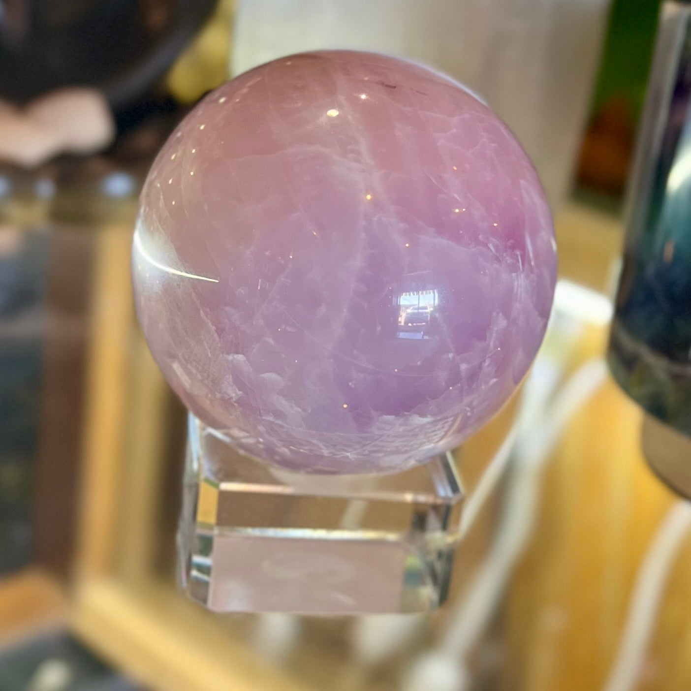 Kunzite Sphere