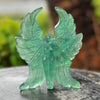 Green Fluorite Healing and Tranquility Carving