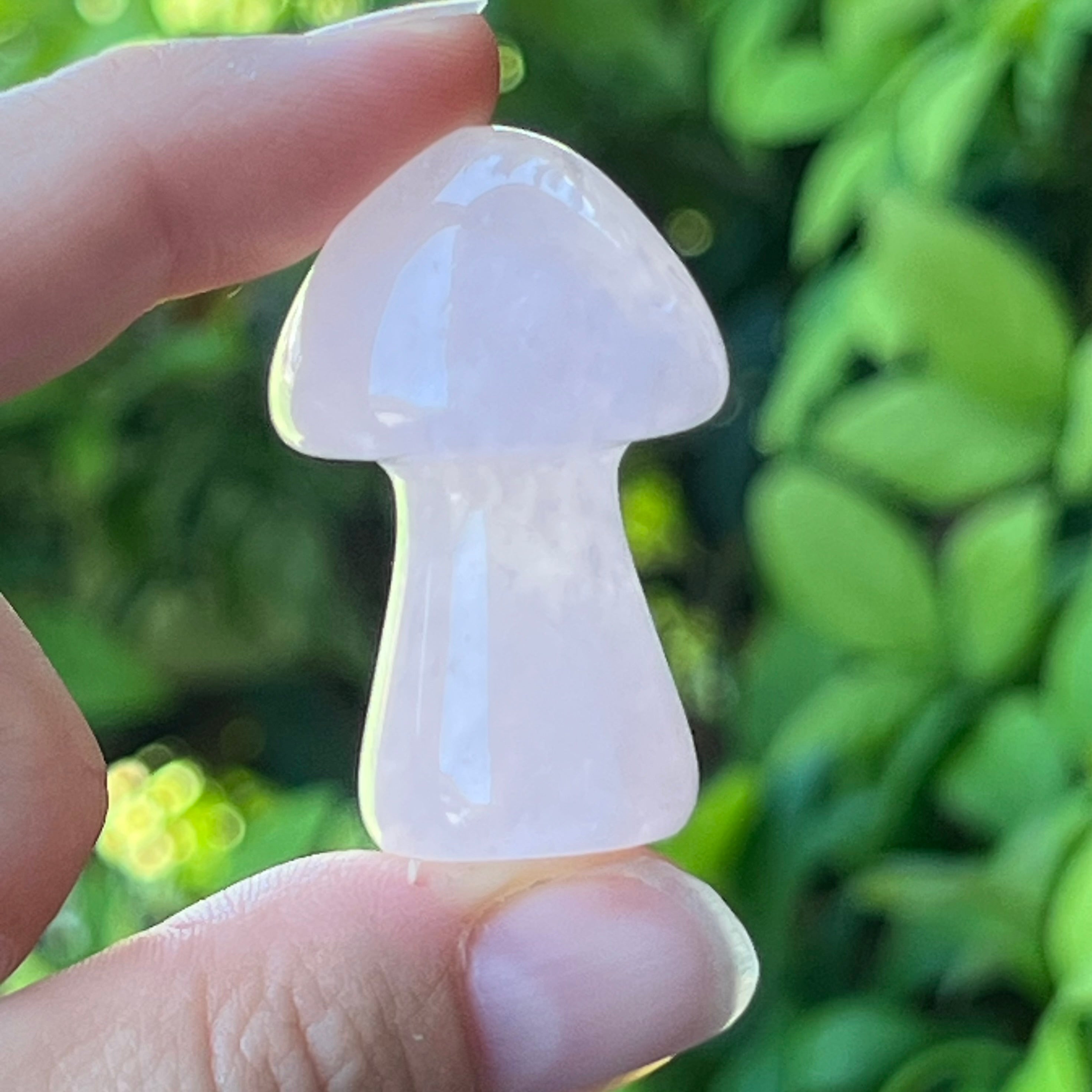 Rose Quartz Mushroom