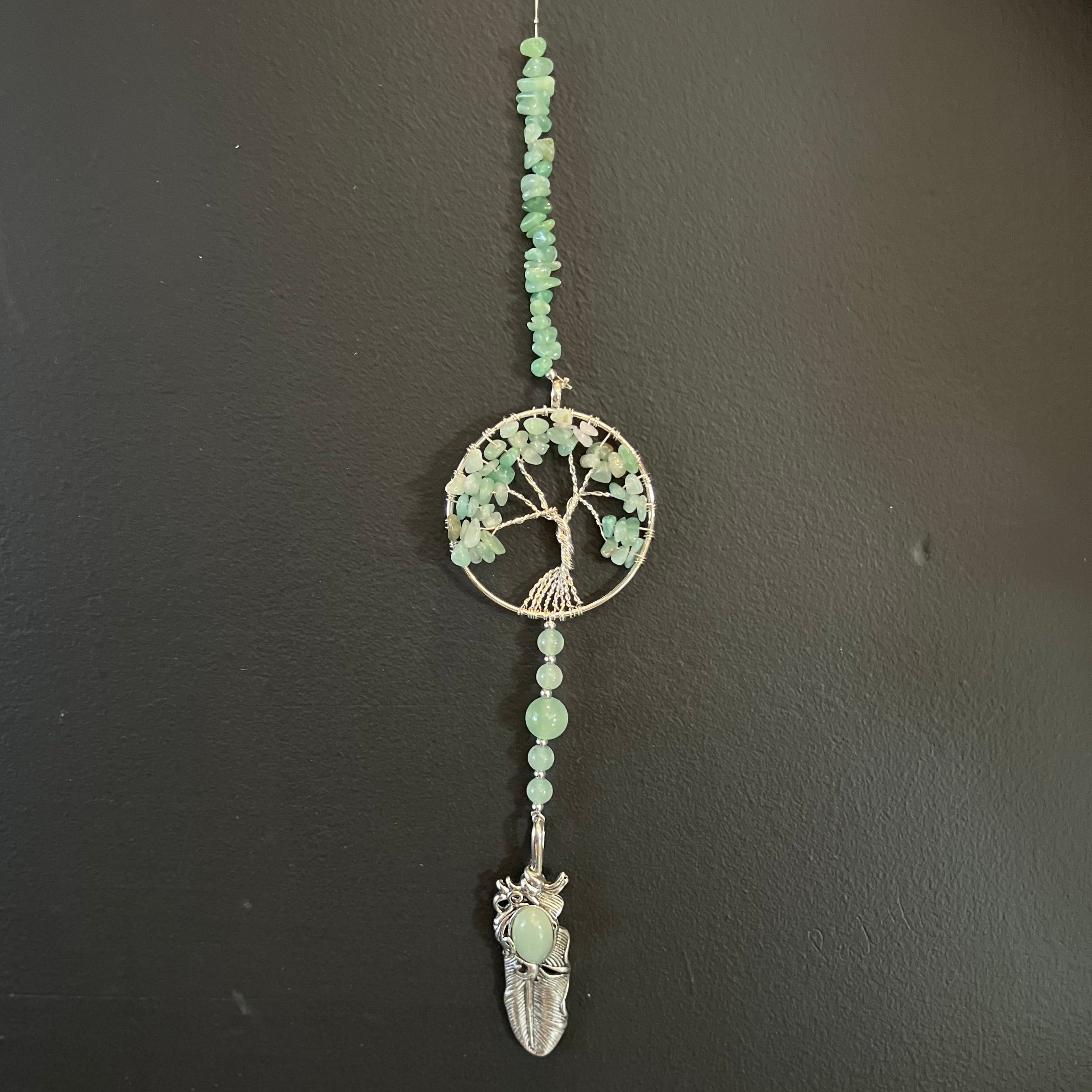 Tree of Life Hanger ~ Green Aventurine