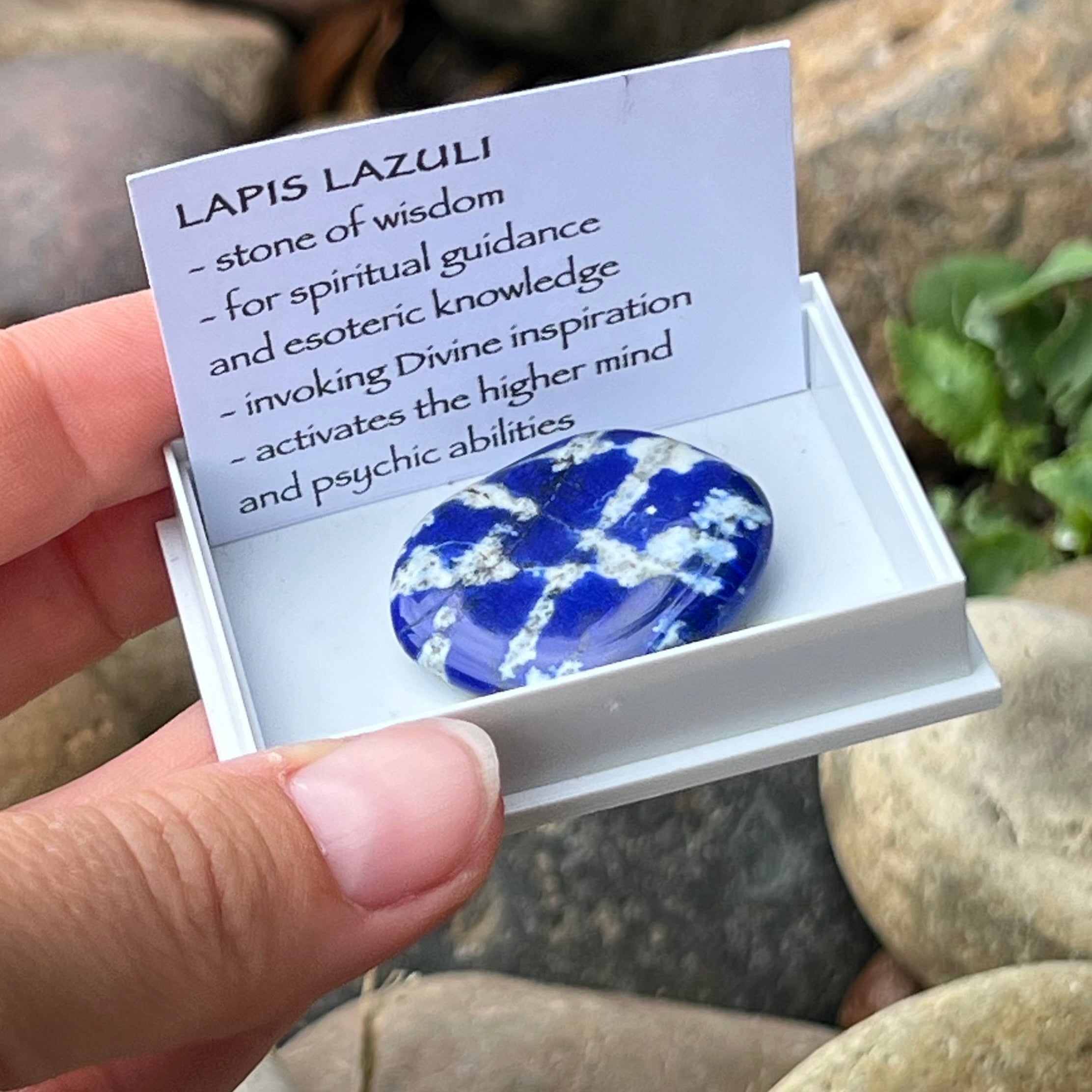 Lapis Lazuli  ~ Specialty Boxed Crystal