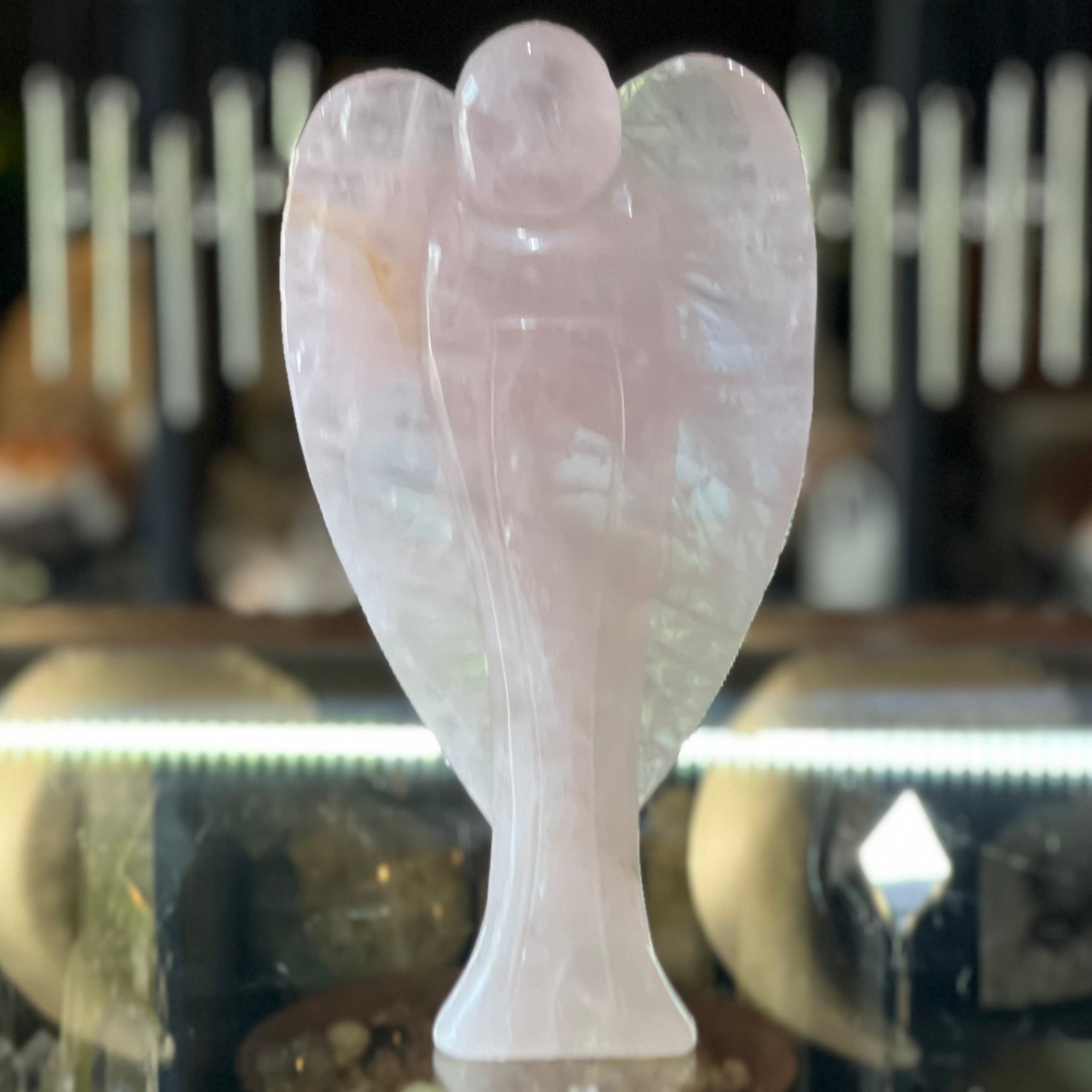 Loving Rose Quartz Angel