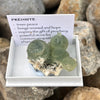 Prehnite Specimen ~ Specialty Boxed Crystal