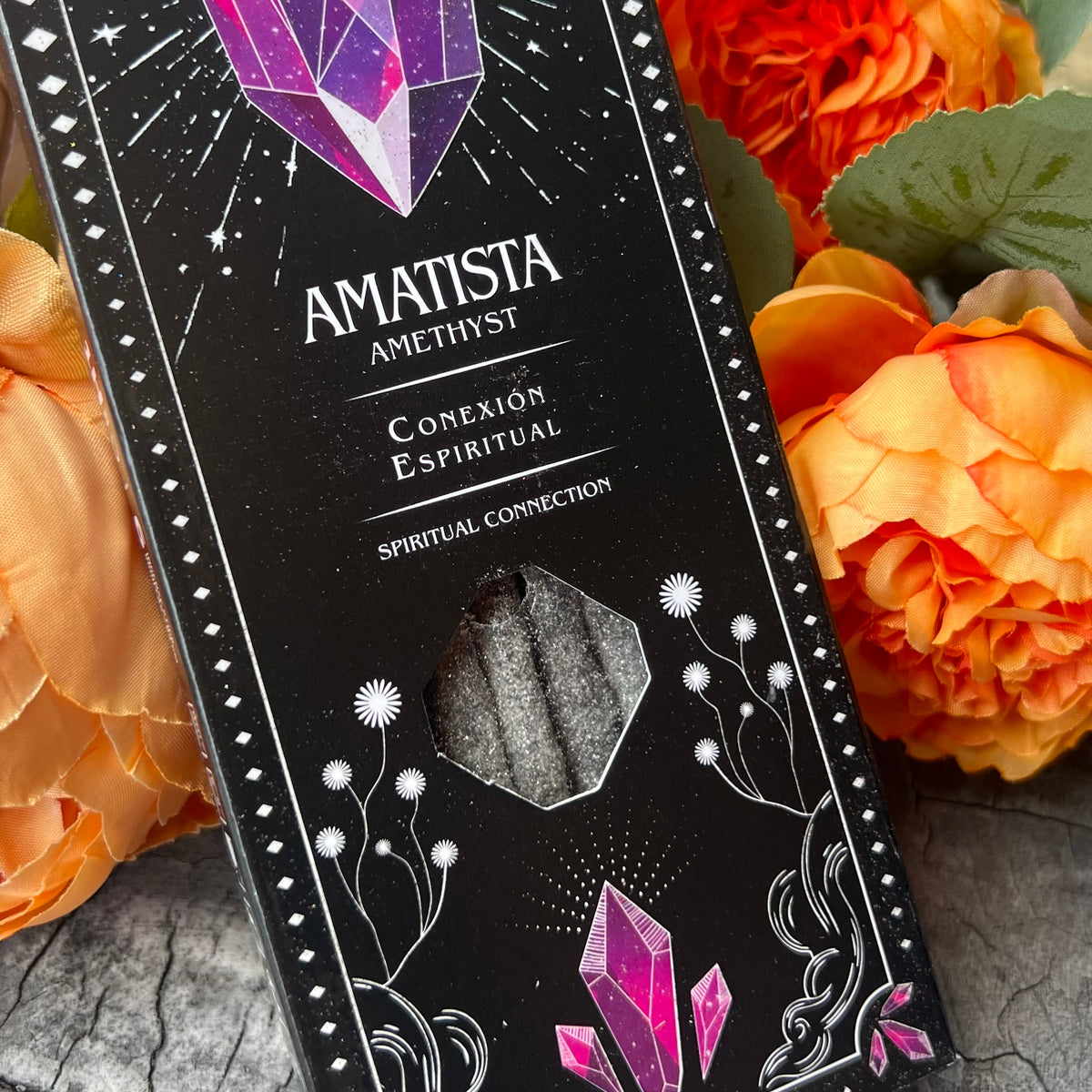 Crystal Tarot Incense ~ Amethyst ~ Spiritual Connection