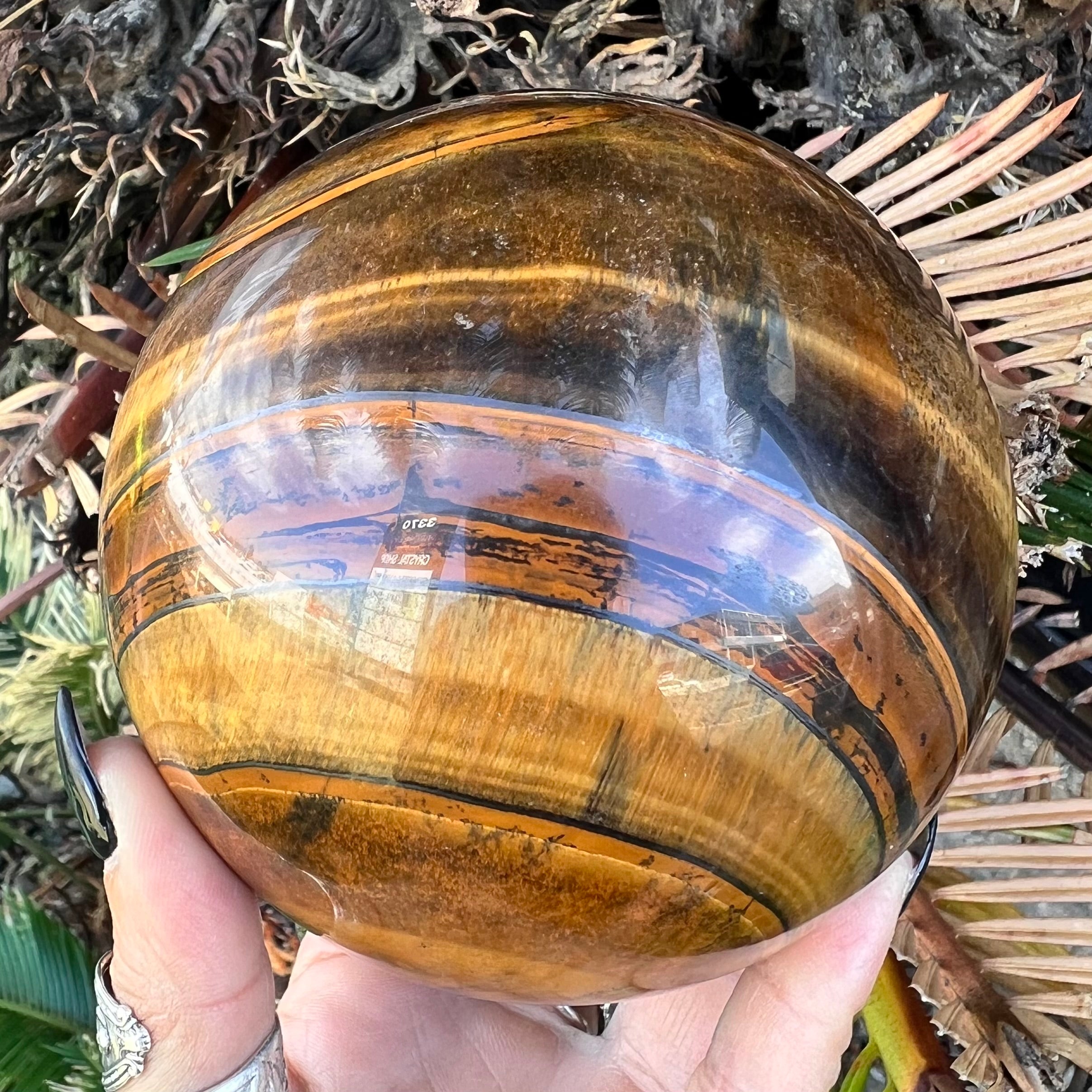 Tiger Eye Sphere