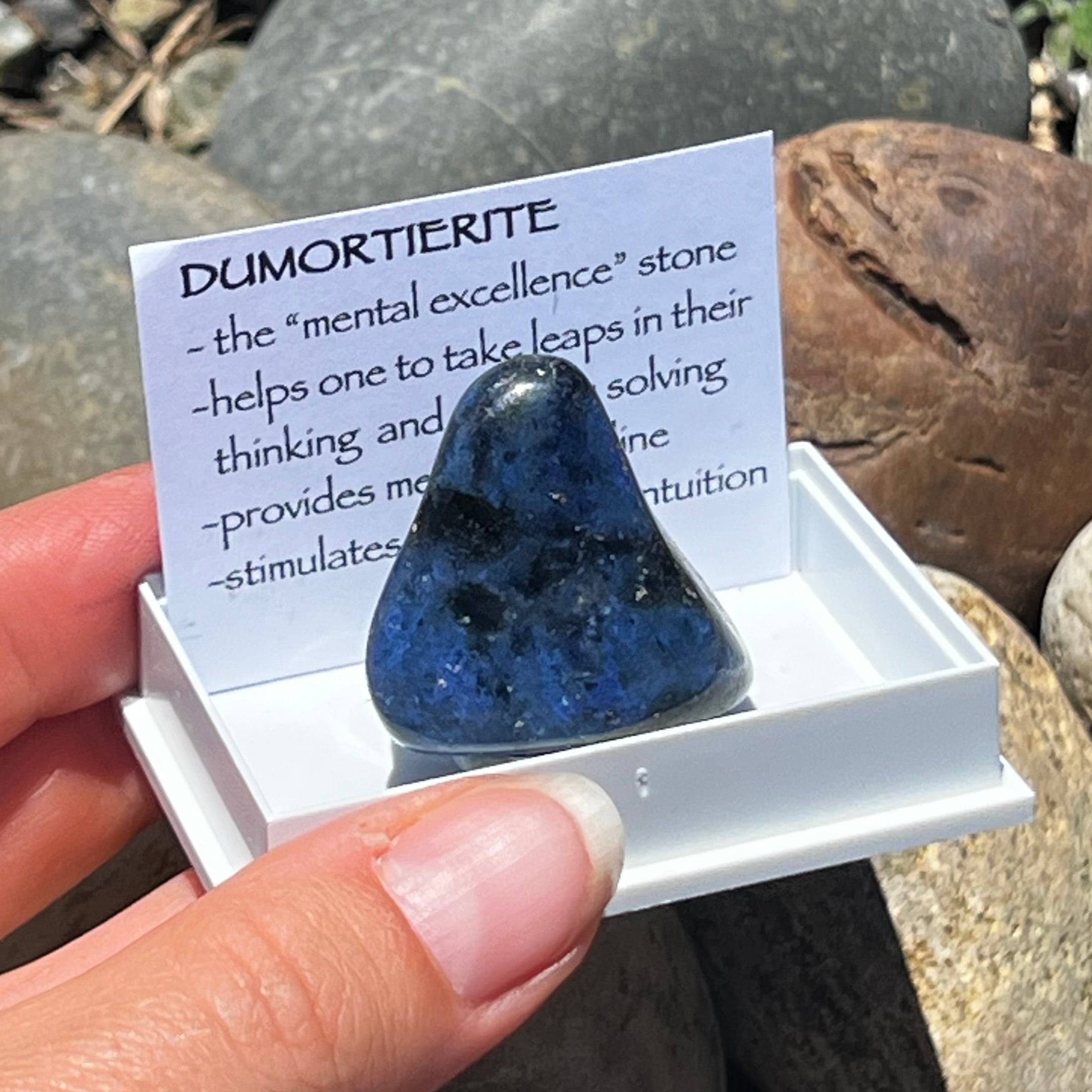 Dumortierite ~ Specialty Boxed Crystal