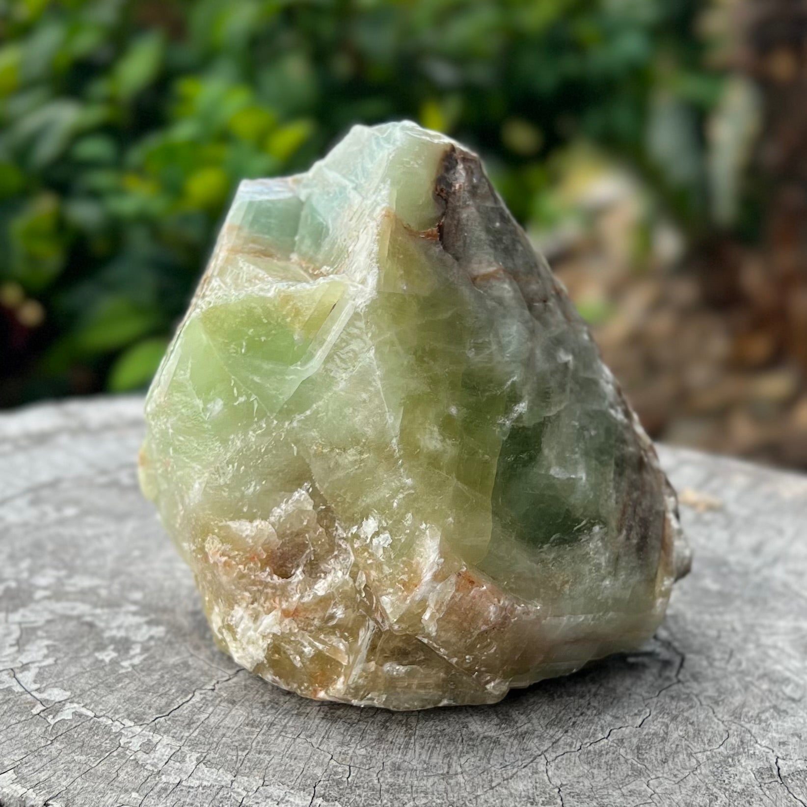 Pistachio Calcite Chunk