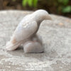 Raven Carving ~ Blue Quartz
