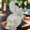 Raven on Skull ~ Large Altar Piece