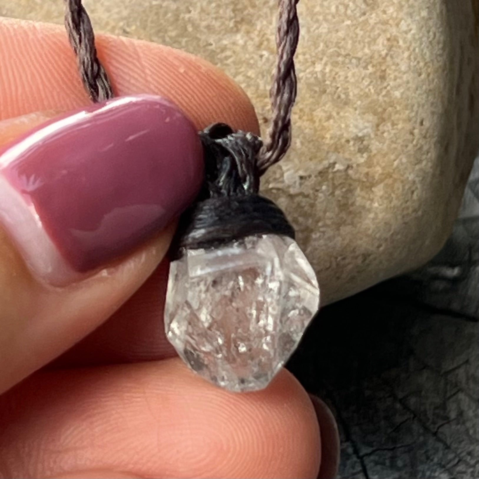 Muse Medicine ~ Herkimer Diamond Talisman