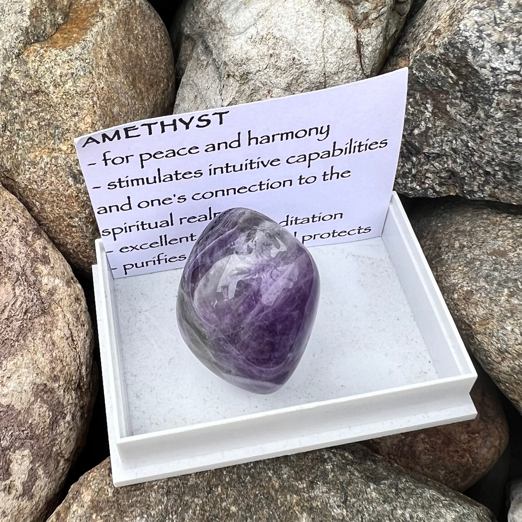 Amethyst ~ Specialty Boxed Crystal