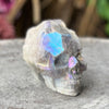 Electroplated Sphalarite Skull Carving