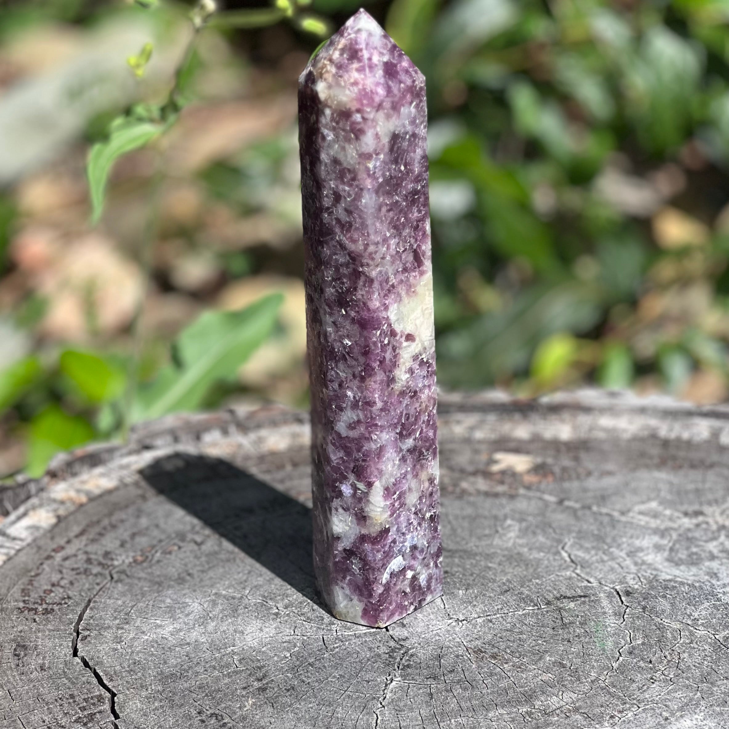 Lepidolite Tower