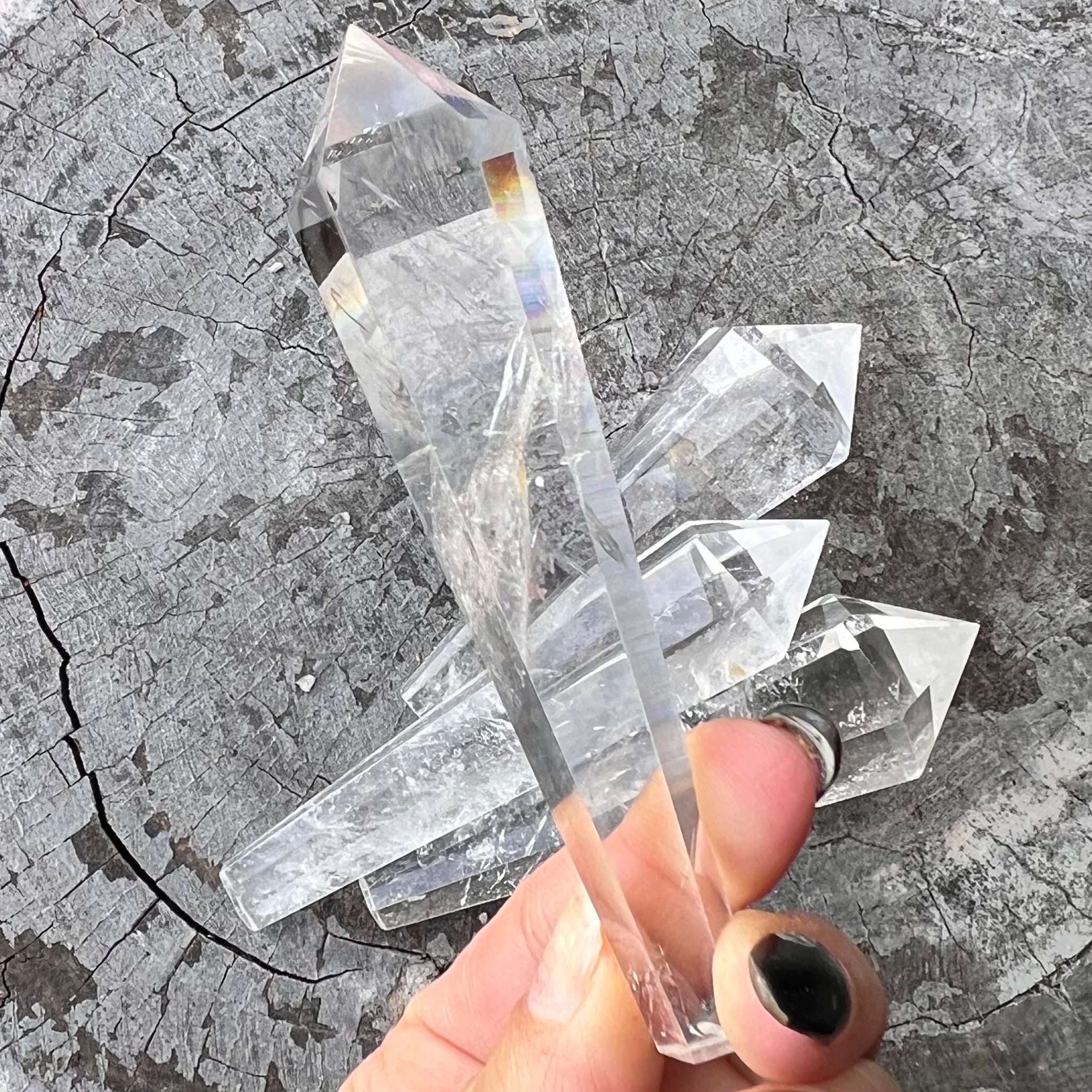 Clear Quartz Generator wand