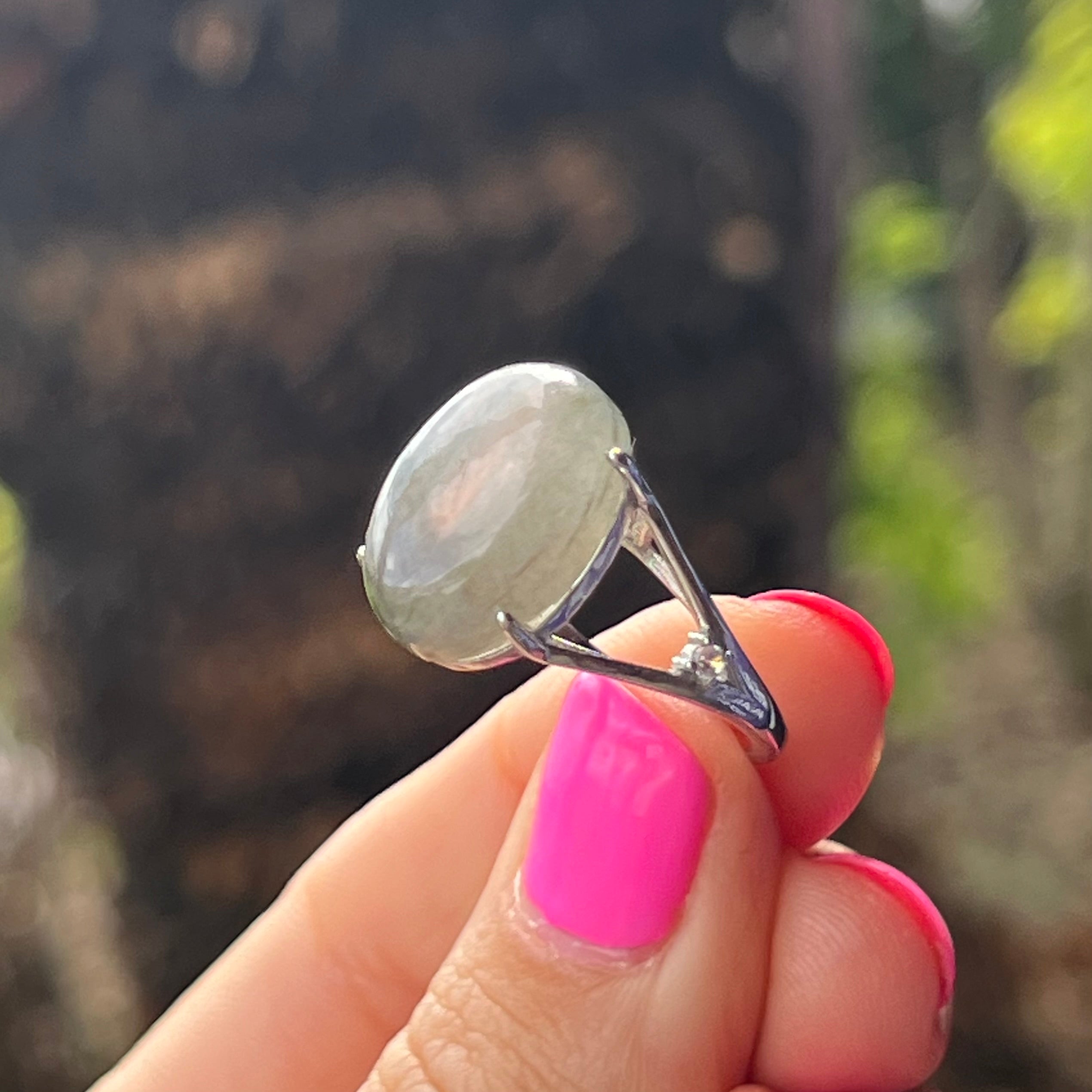Labradorite ~  Sterling Silver Ring ~ Size 6