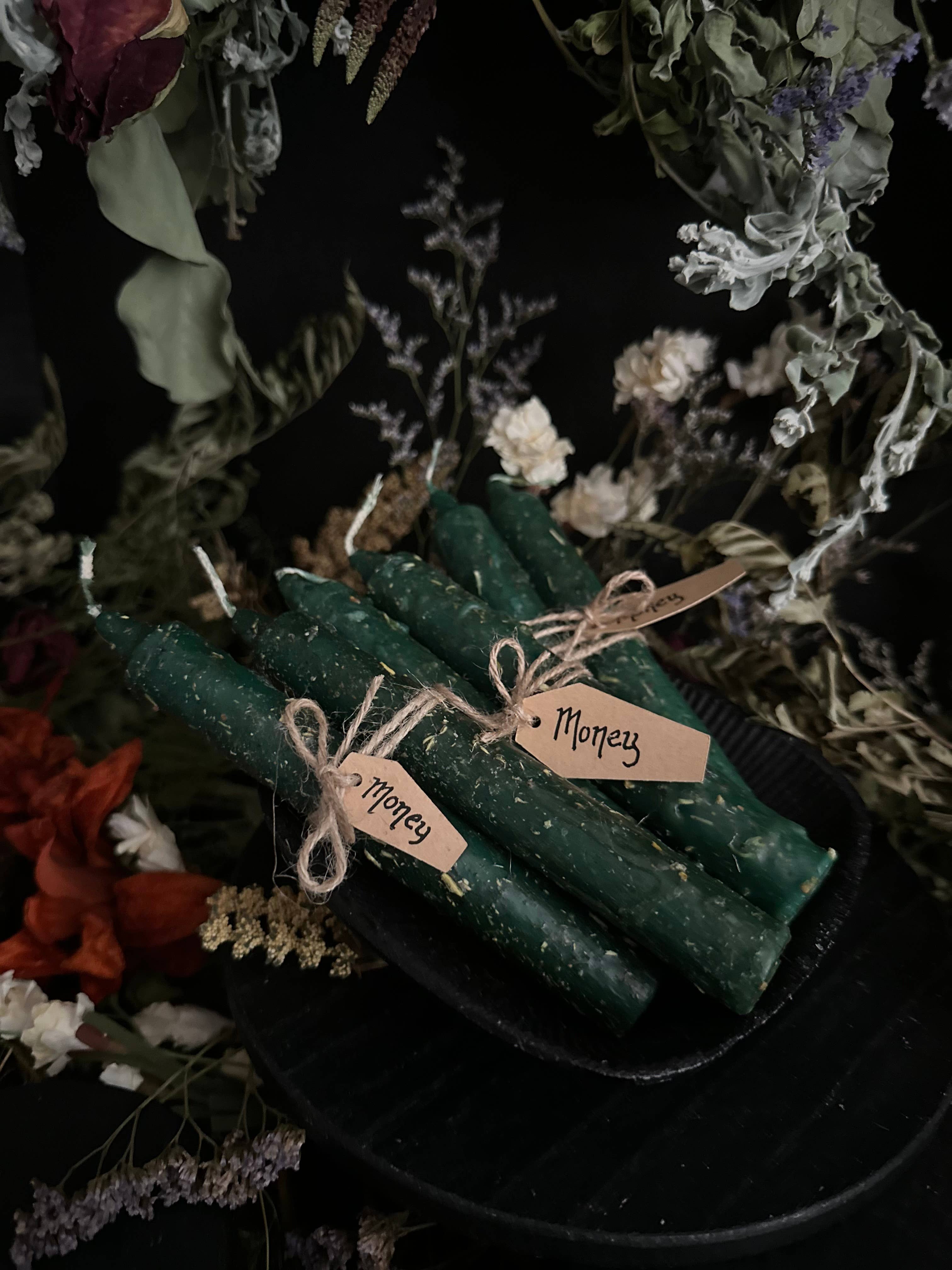 Banishing ~ Dressed Spell Candle