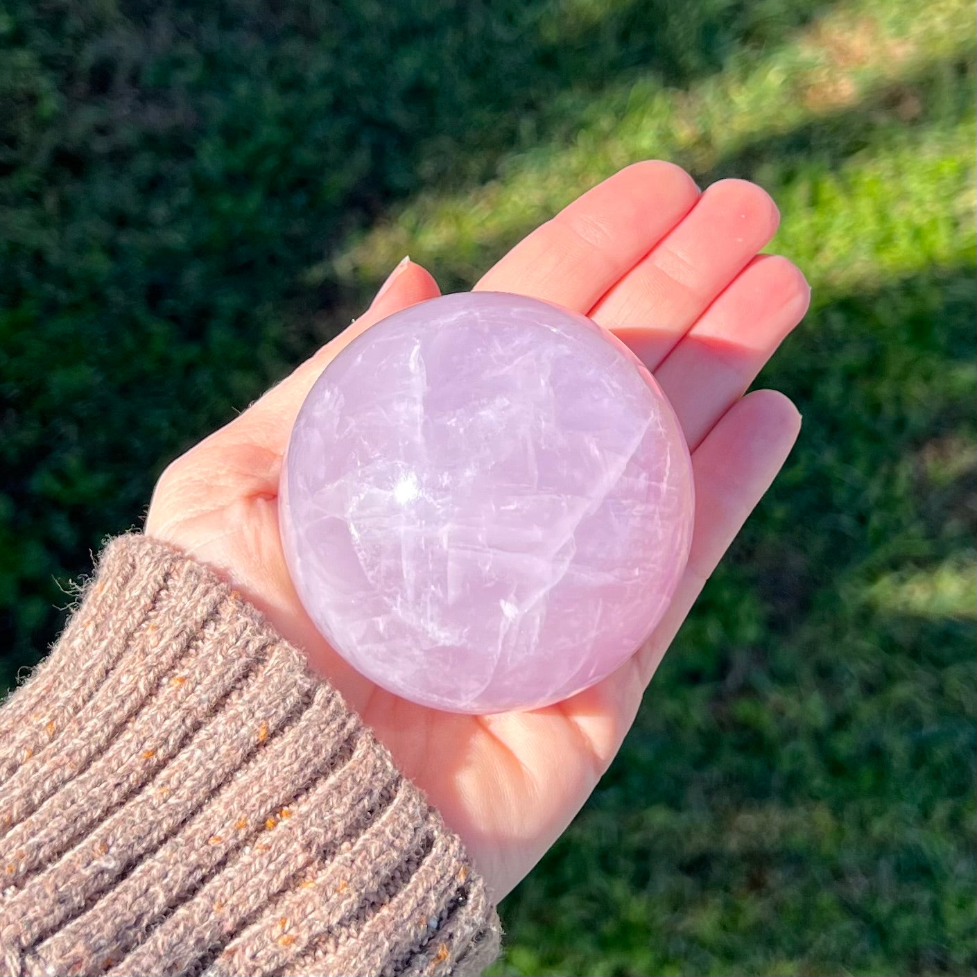 Rose Quartz Sphere