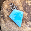 Larimar ~ Sterling Silver Pendant