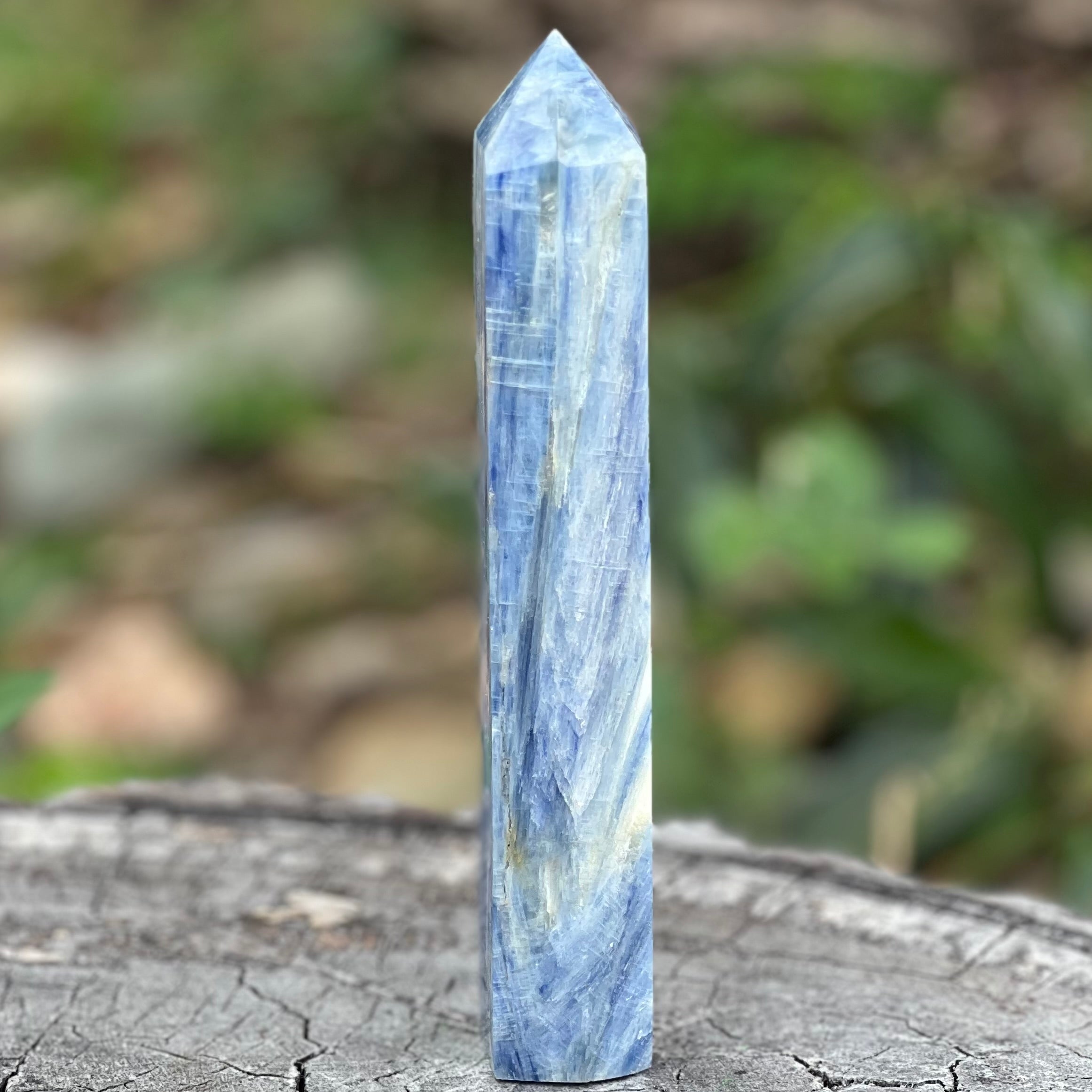 Blue Kyanite Tower