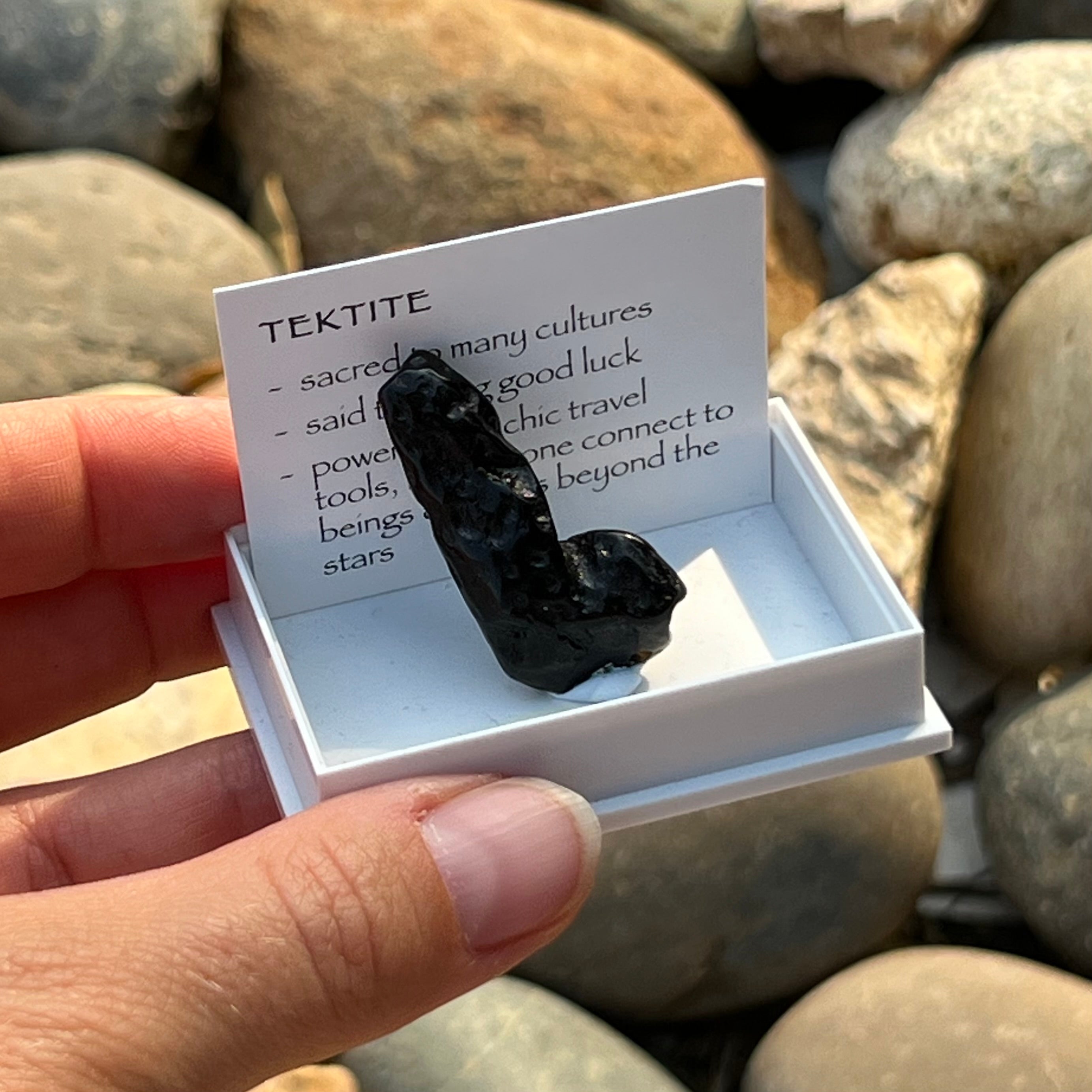 Tektite ~ Speciality Boxed Crystal