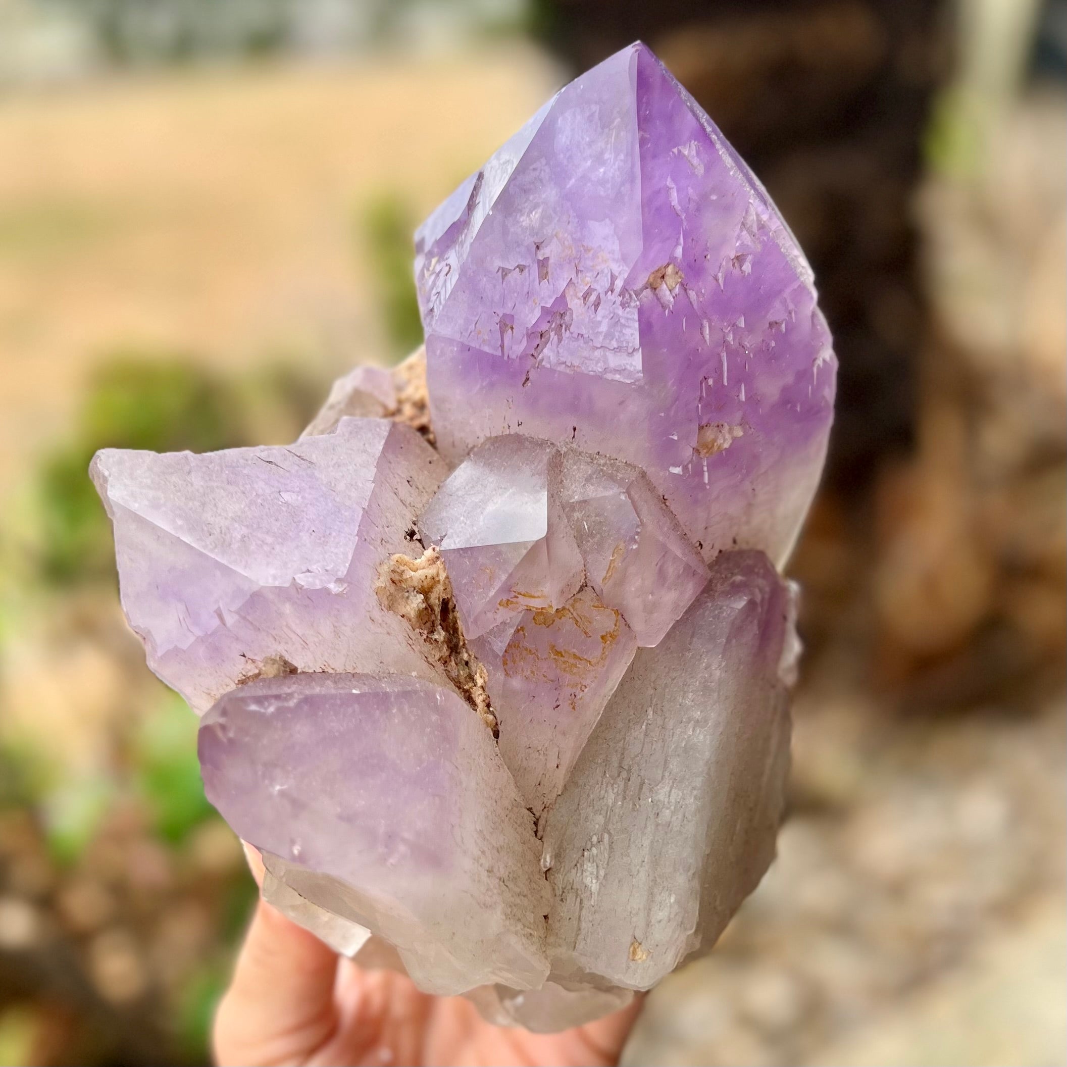 Amethyst Natural Raw Cluster