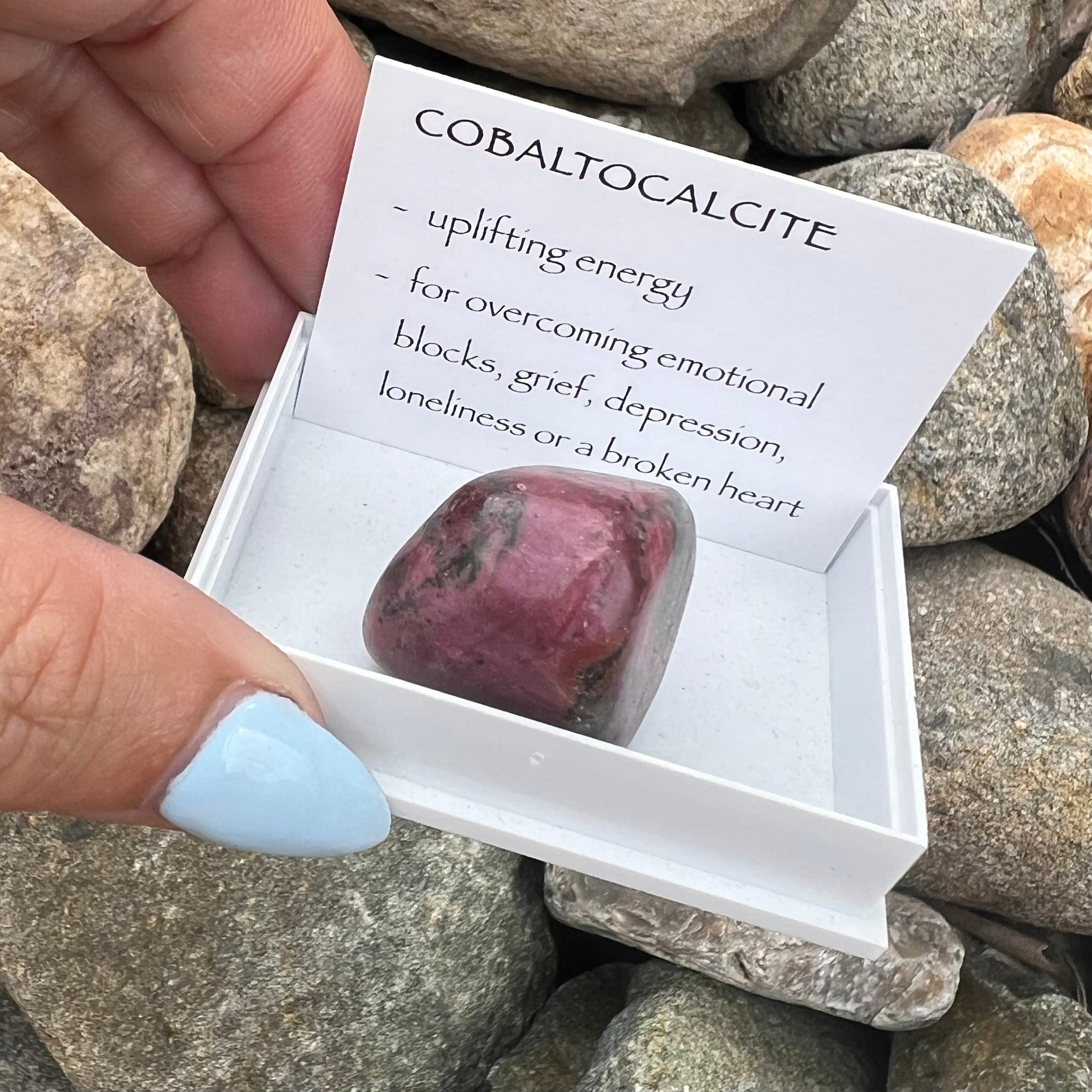 Cabalto Calcite ~ Specialty Boxed Crystal