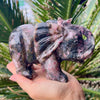 Rhodonite ~ Elephant Carving