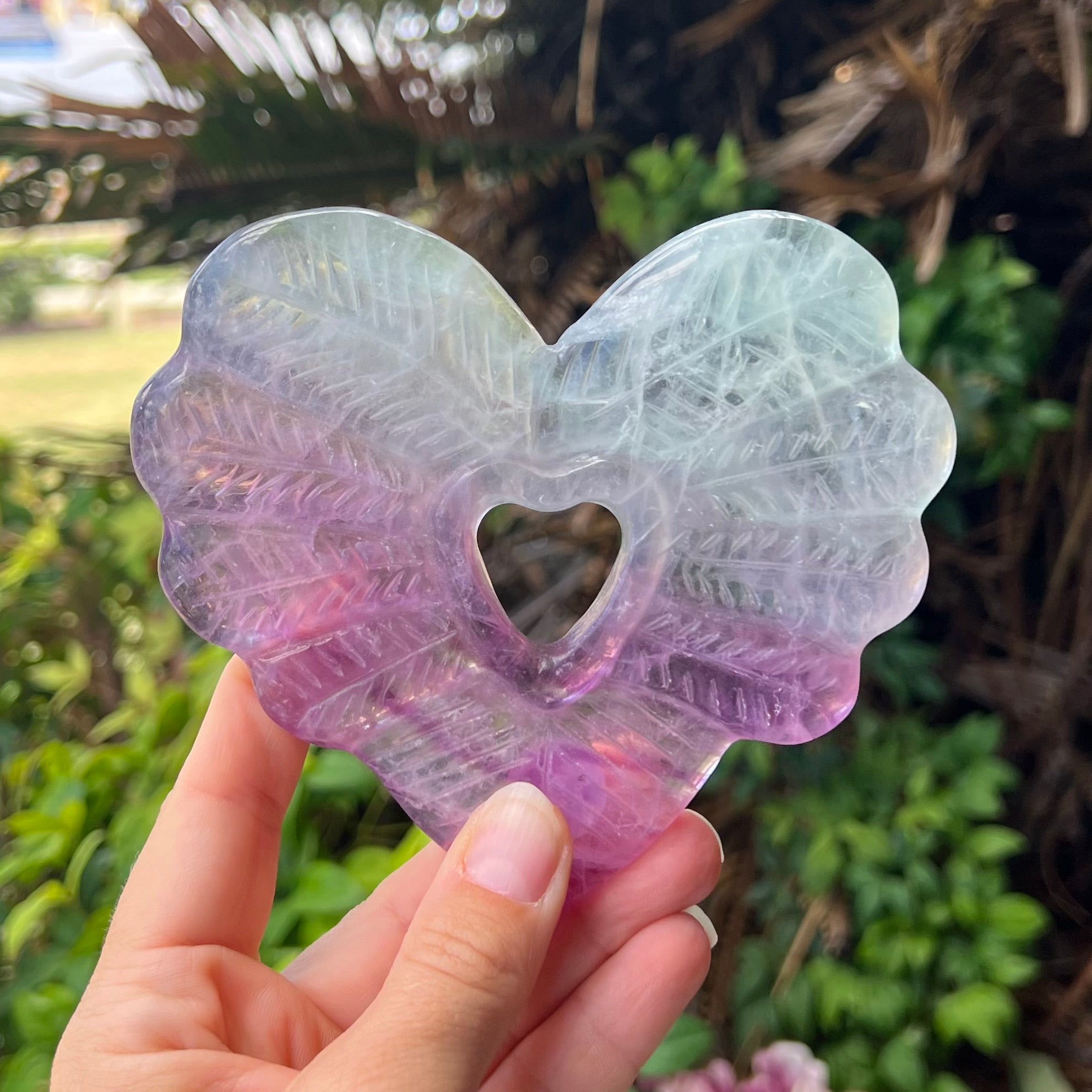Fluorite Heart
