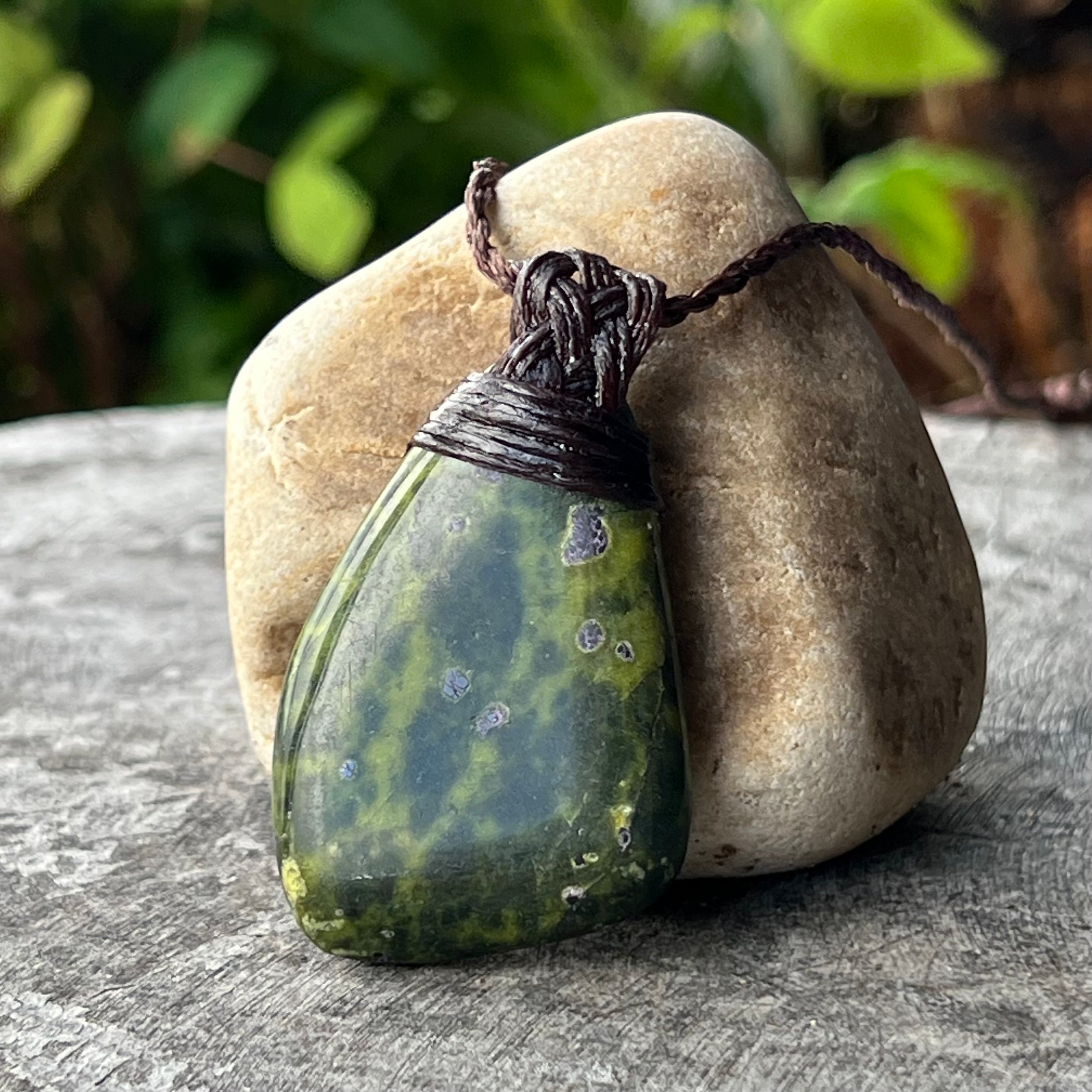 Muse Medicine ~ Serpentine with Stitchite~ Talisman