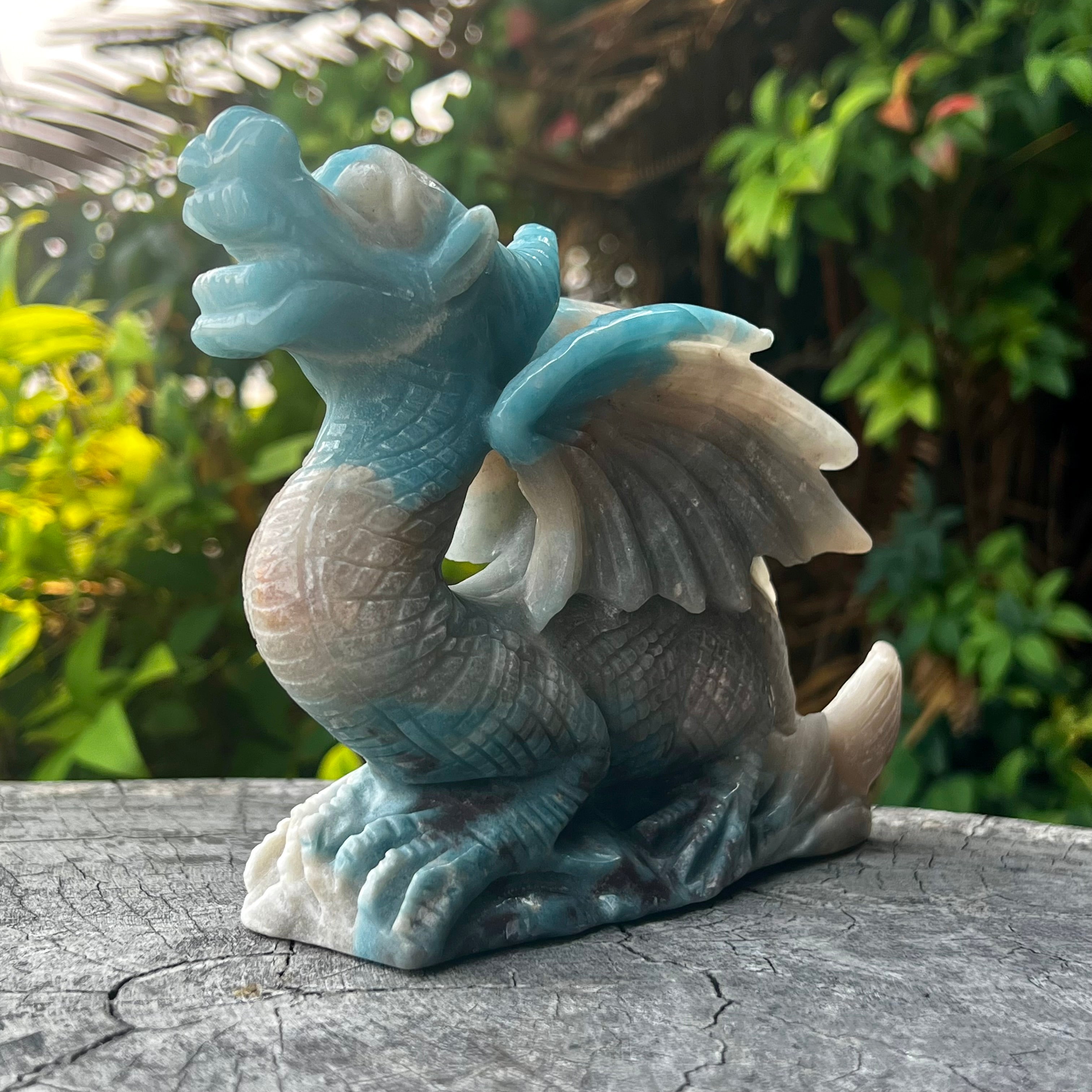 Trolleite Dragon Carving