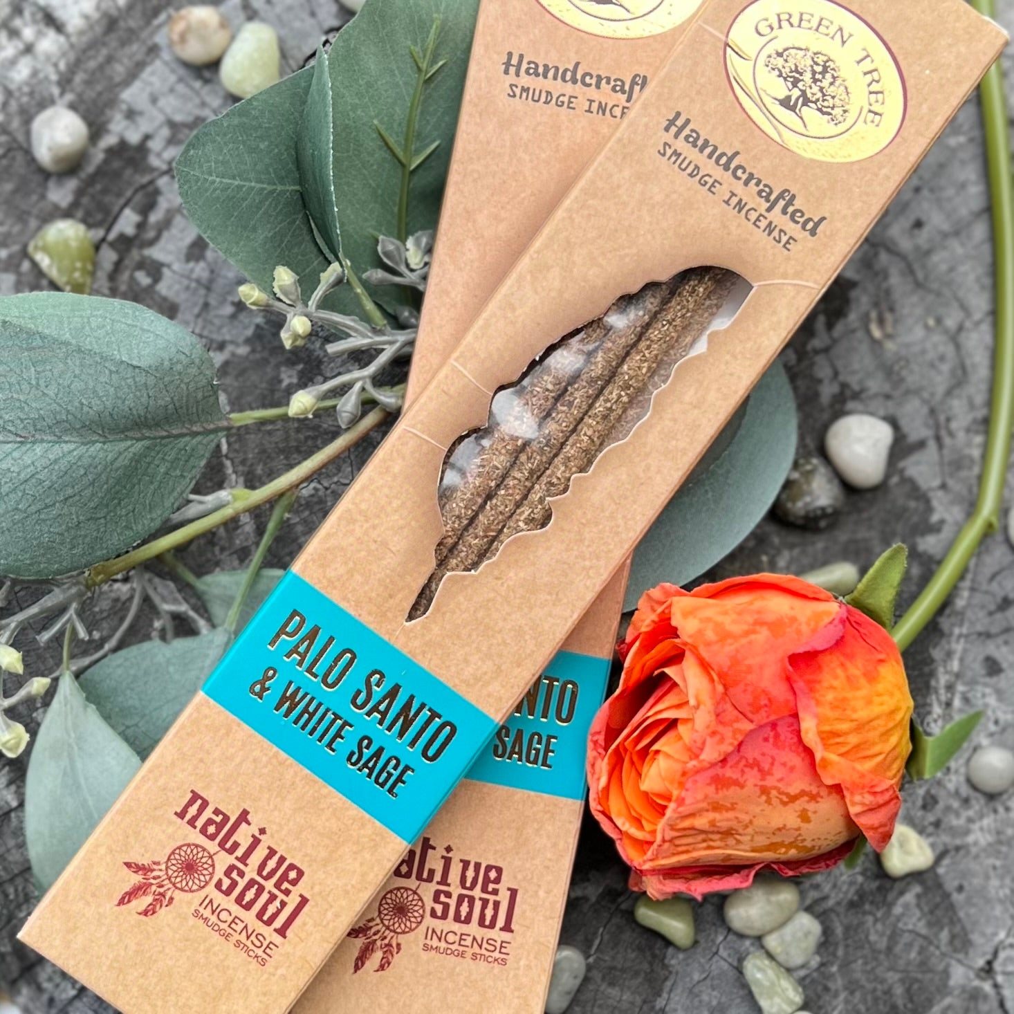 Palo Santo & White Sage Incense Sticks