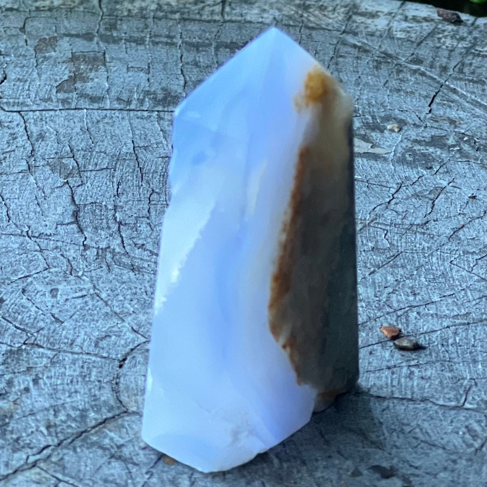 Blue Lace Agate Tower